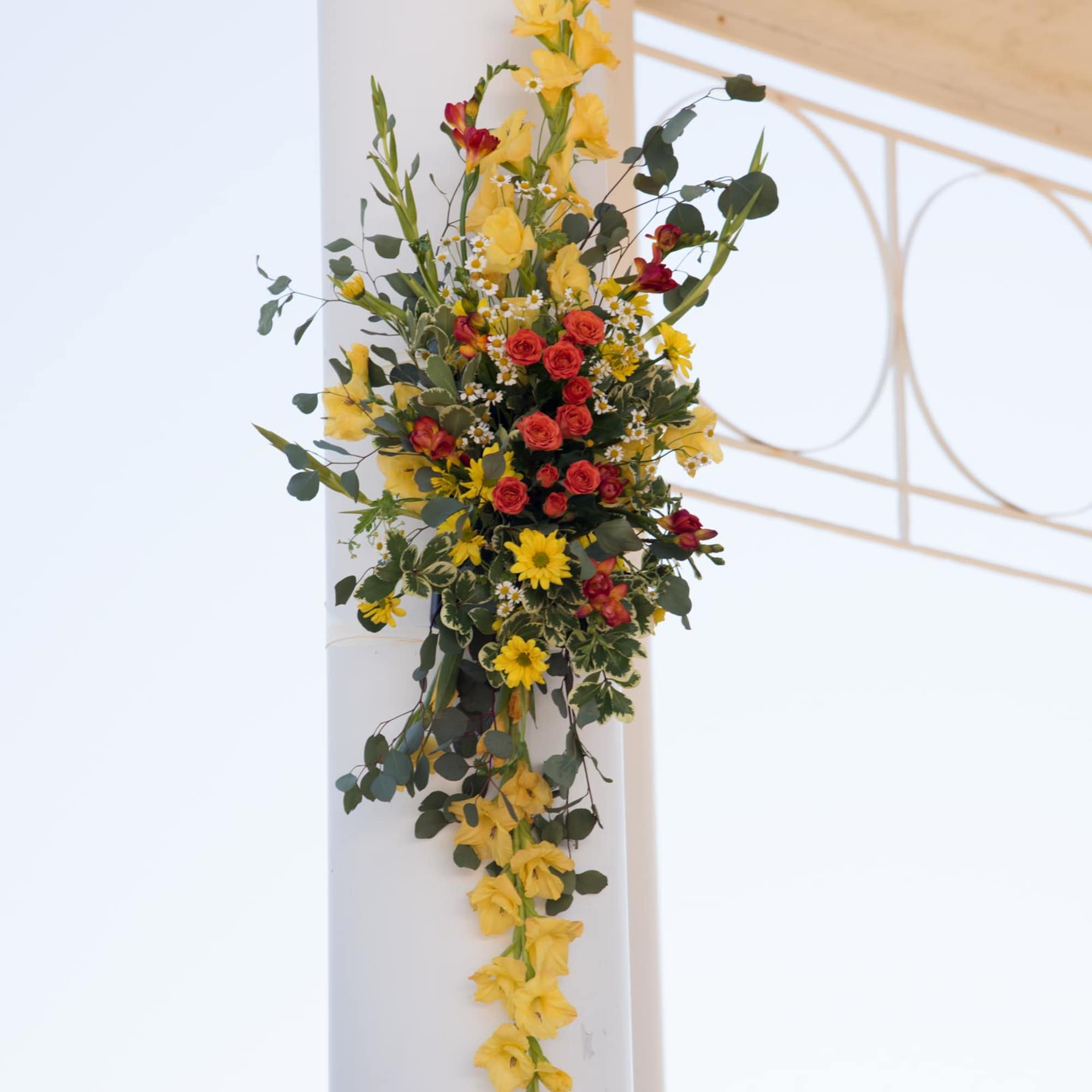 We will customize your fresh blooms to match the florals of 