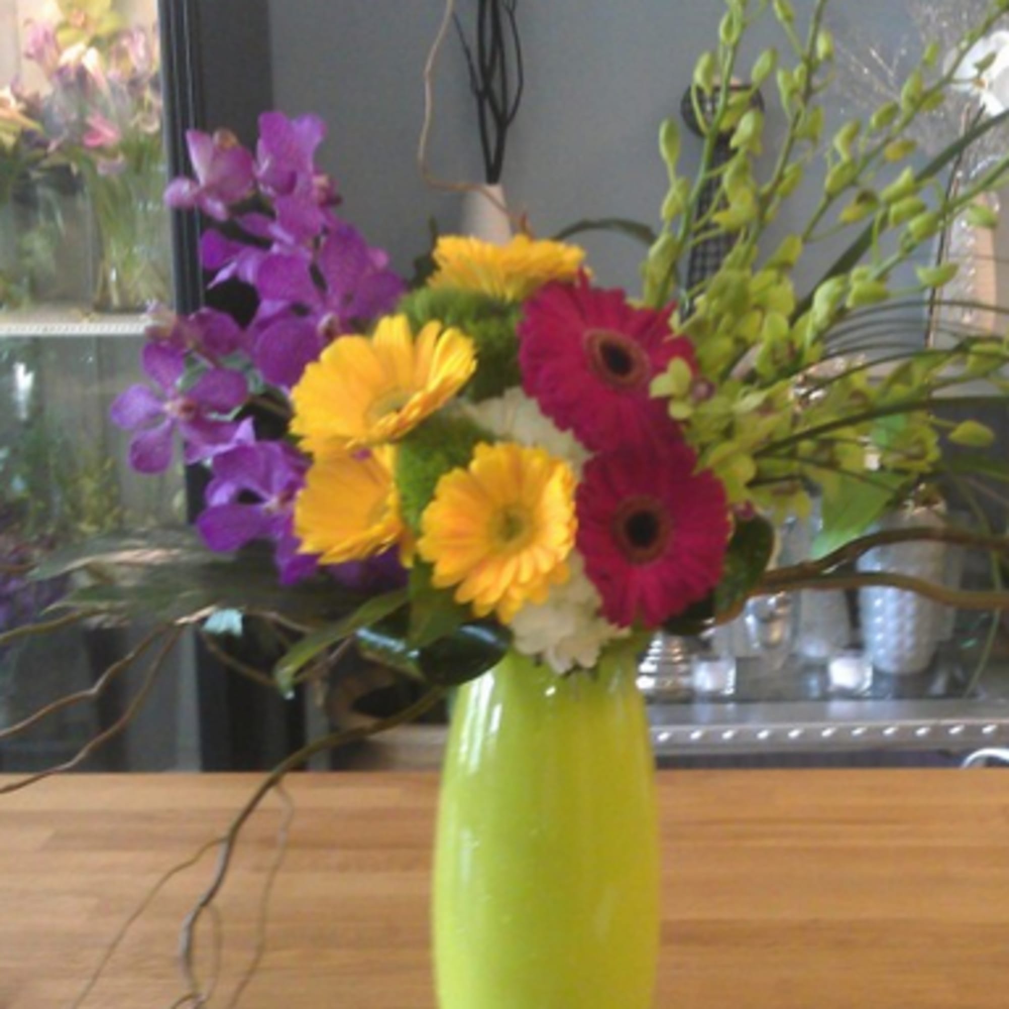 This design is a a modern side swipe.  INcluding bright colored