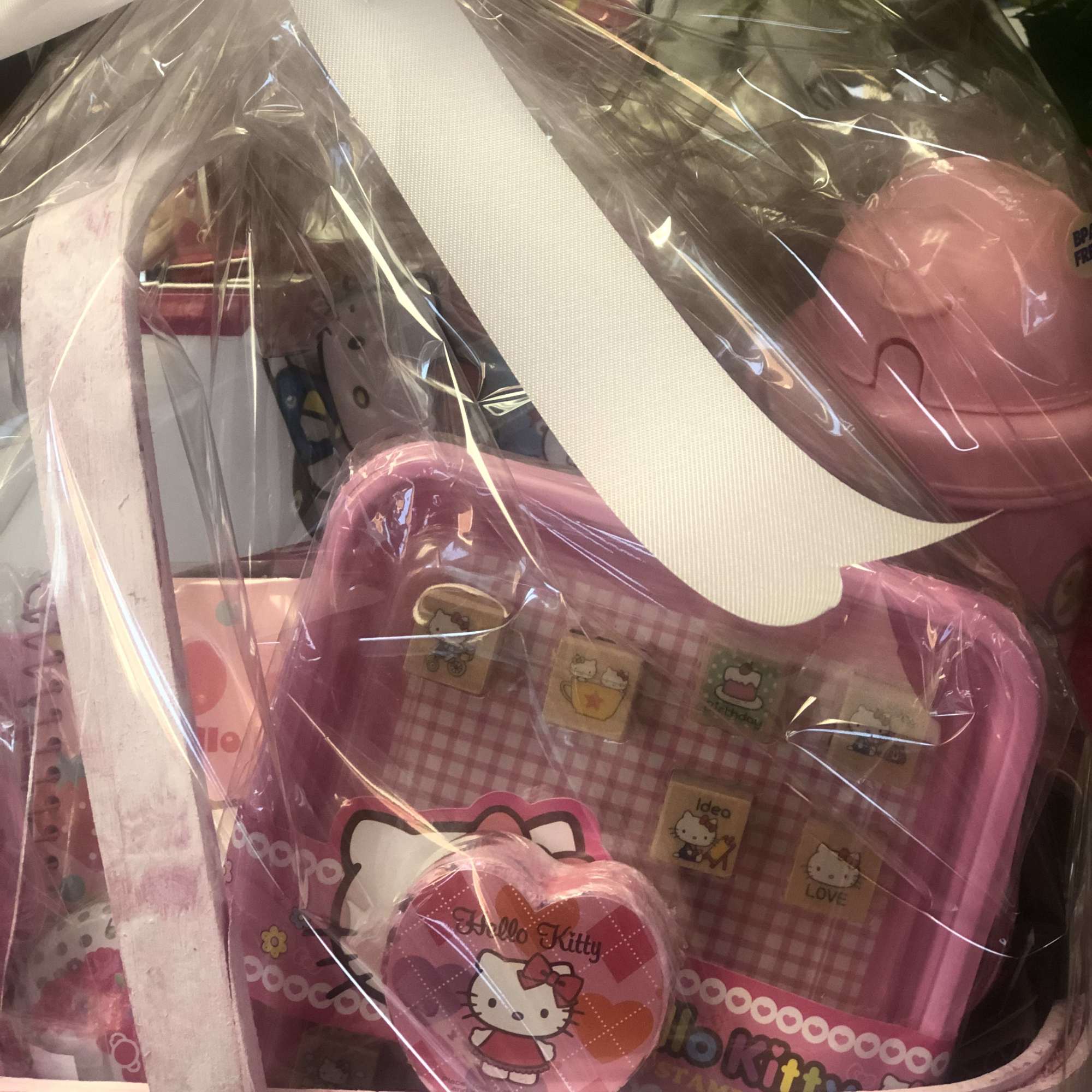 Pink Hello kitty Large Gift Basket