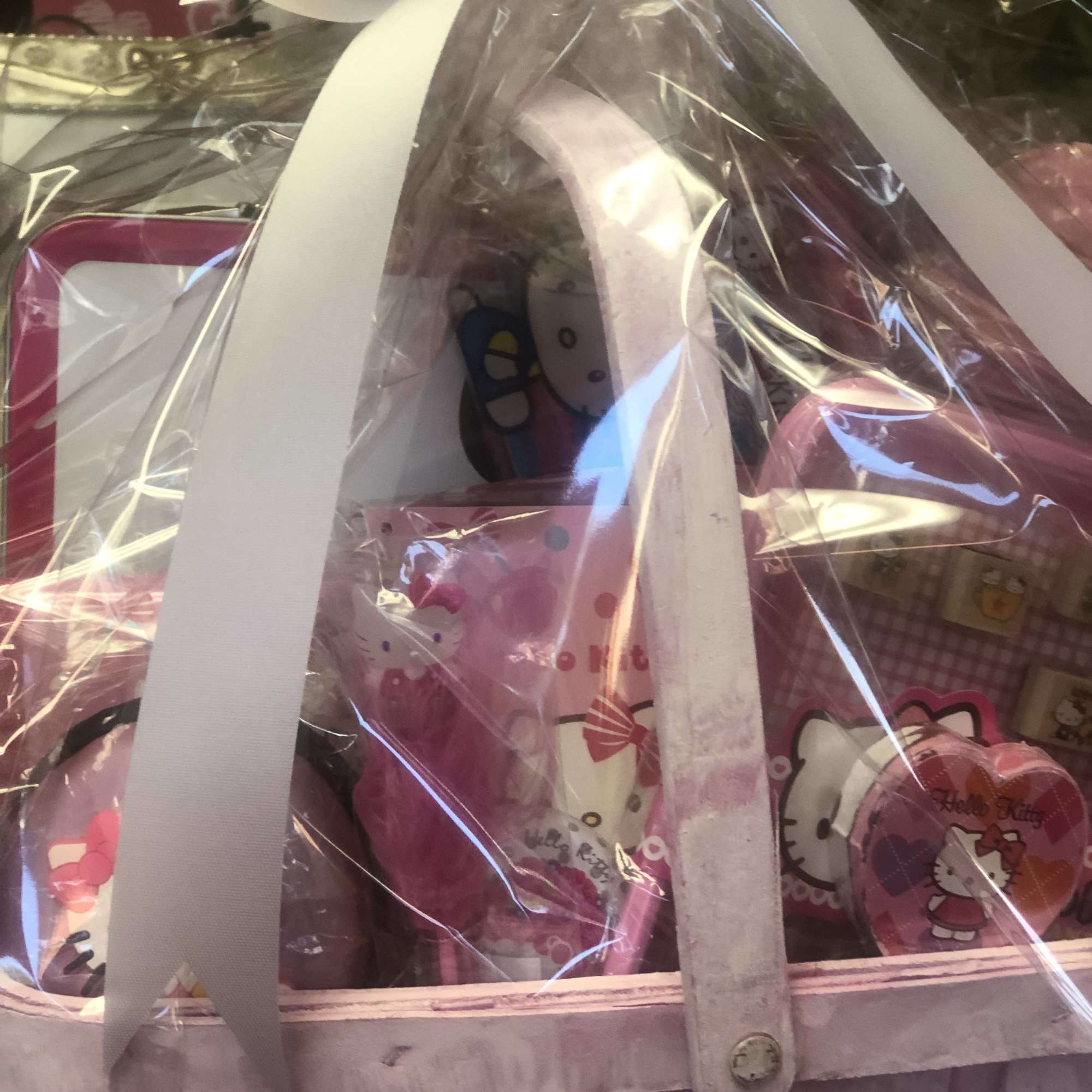 Pink Hello kitty Large Gift Basket