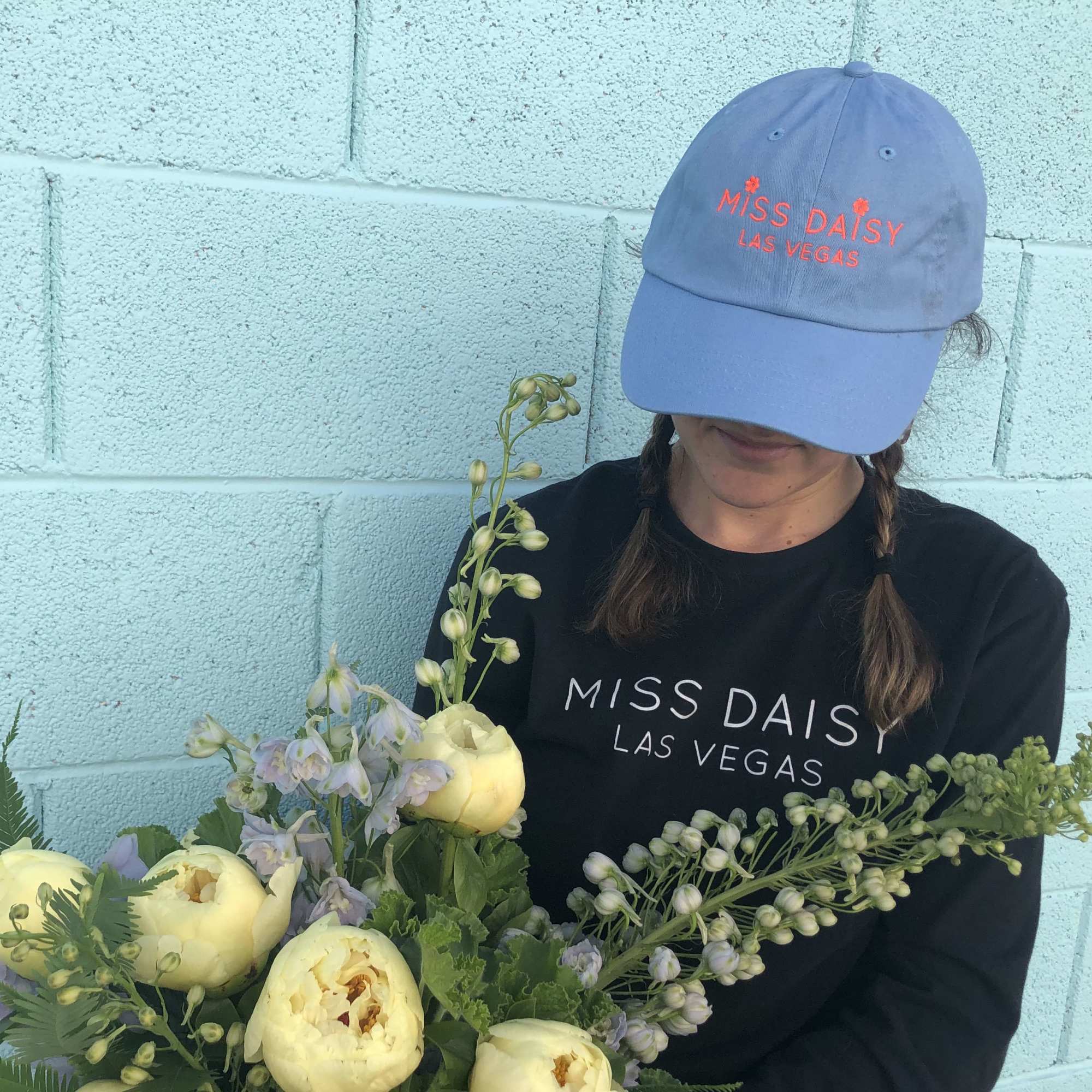 These adjustable dad hats come in six different color combinations. One size