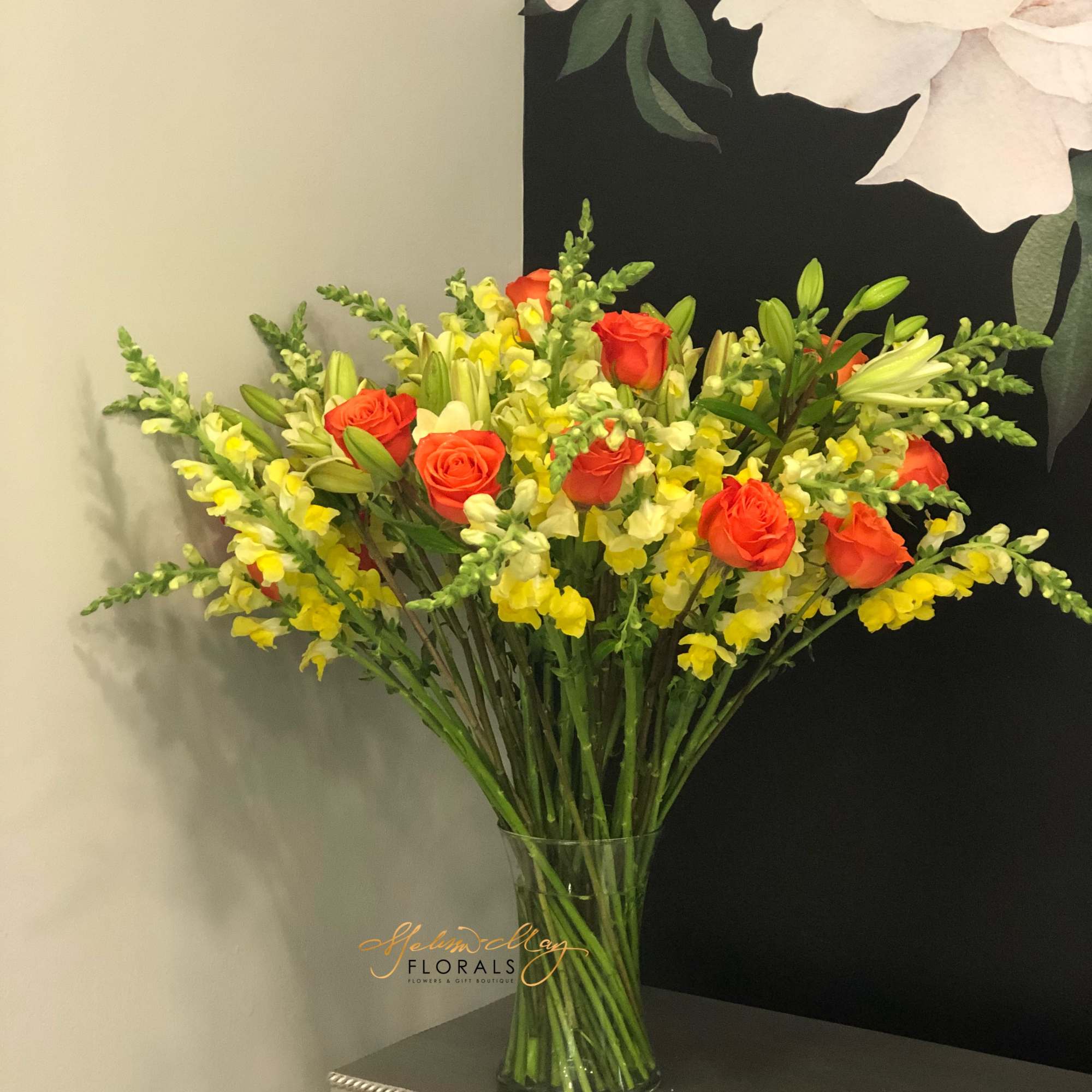 The brightest and sunniest arrangement you will ever find. Its nothing like