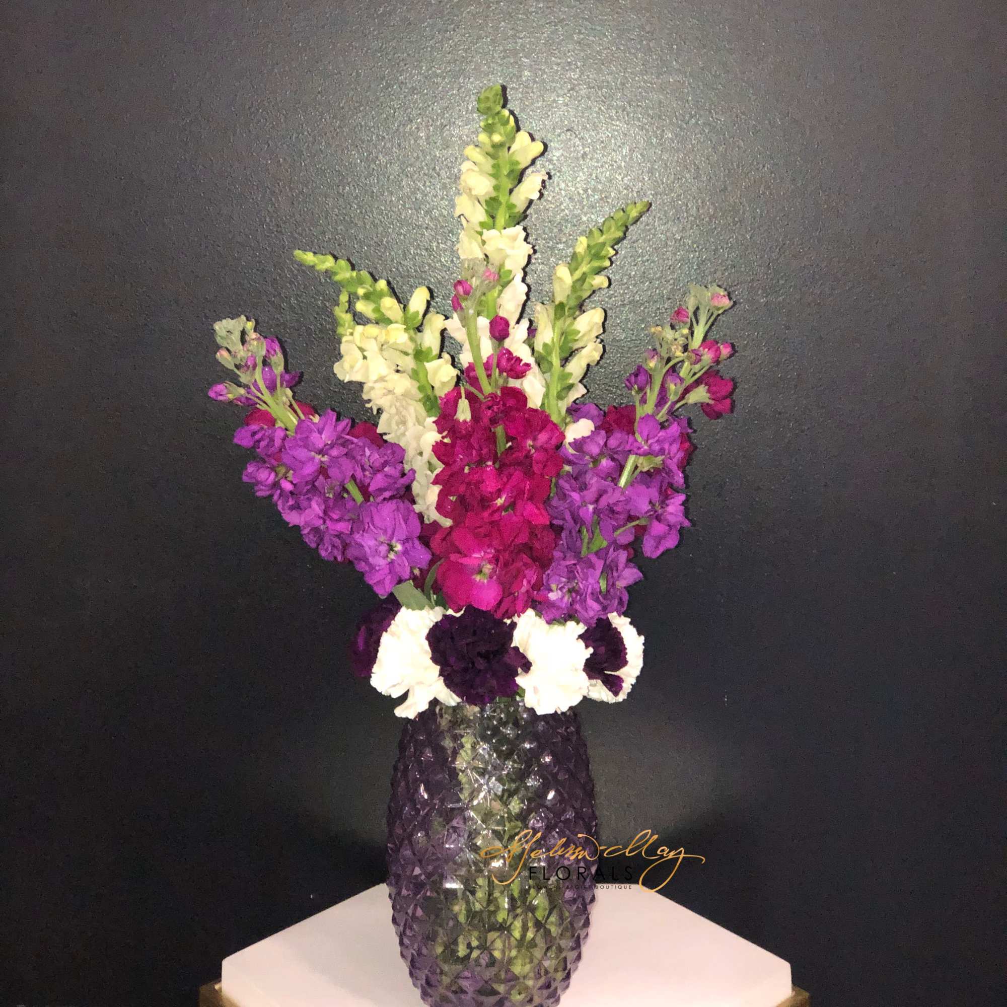 With purple in mind you will fall in a haze staring at