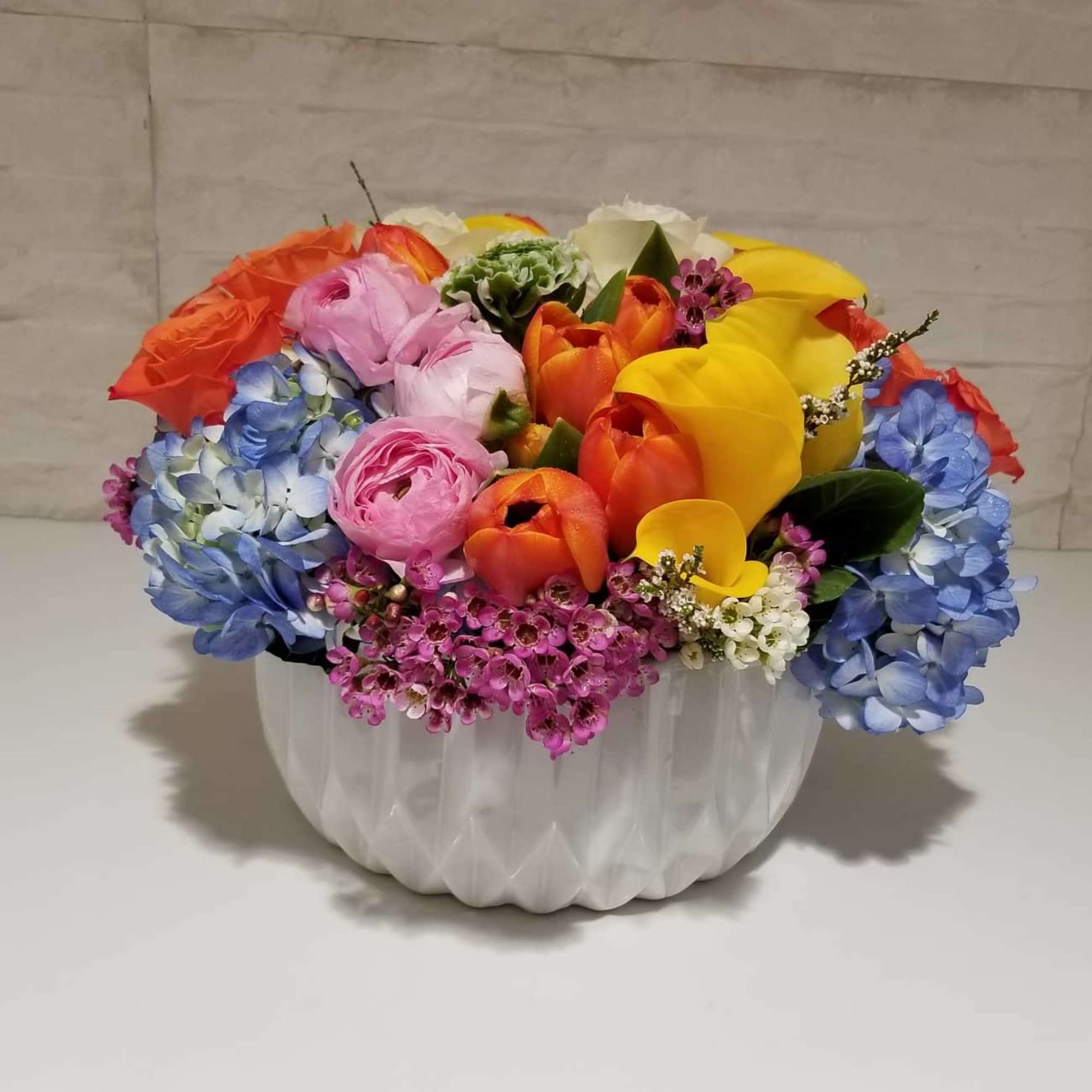 A luscious pave of assorted colors beautiful for an office, home or A luscious pave of assorted colors beautiful for an office, home or