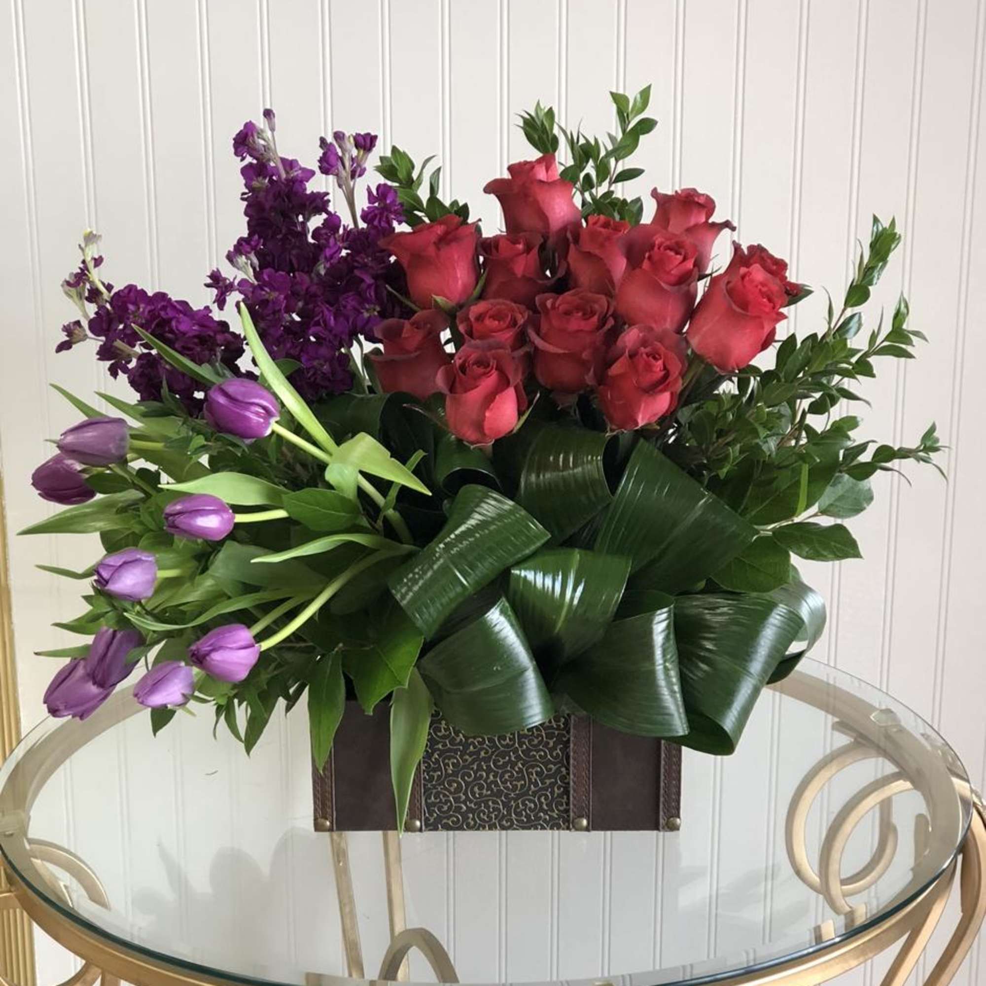 Saladier 'Concerto' Thé Vert Rose Et Tulipes - 20 Cm De Diamètre - Modèle R136100920
