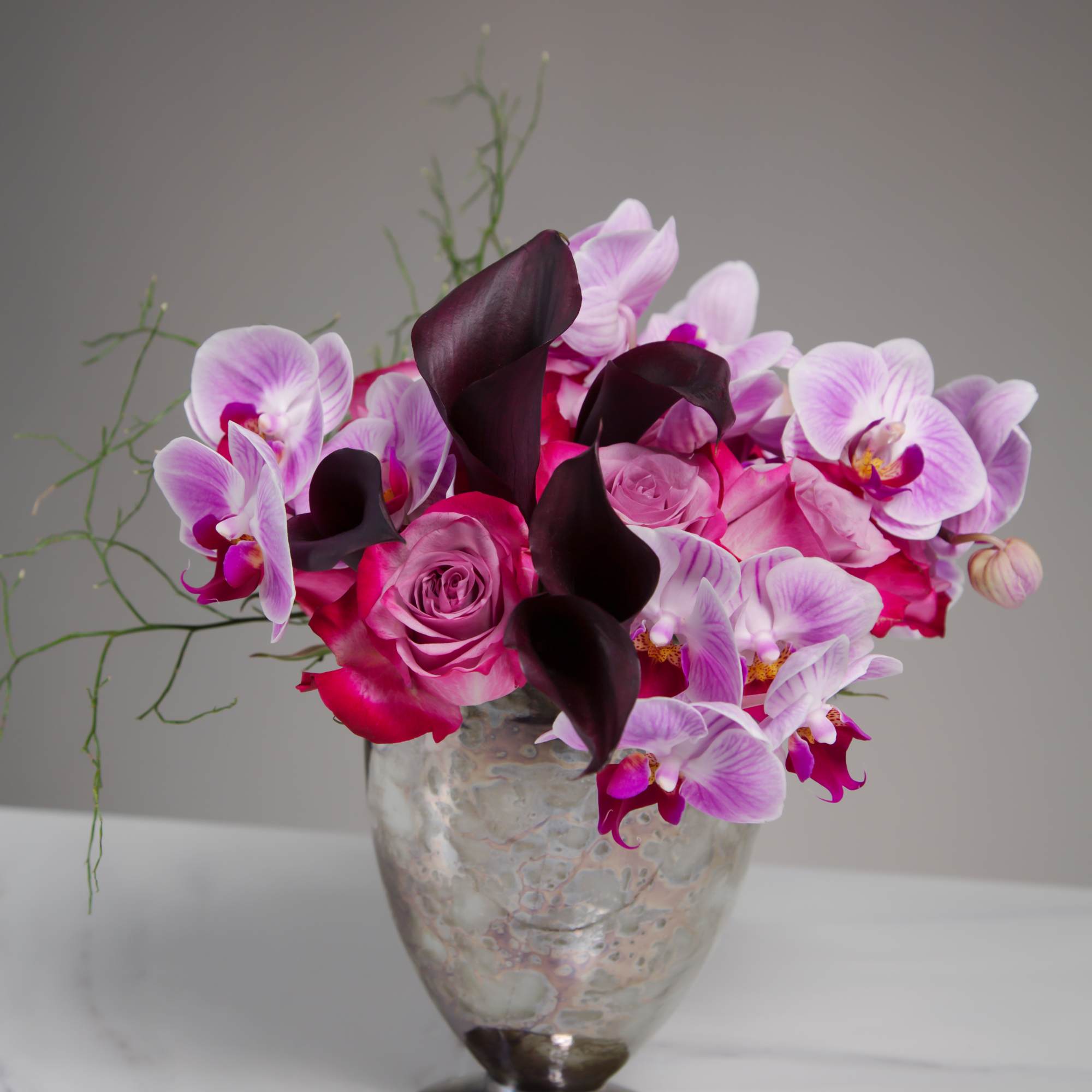 The marble styles vase is sure to impress and complement your countertops The marble styles vase is sure to impress and complement your countertops