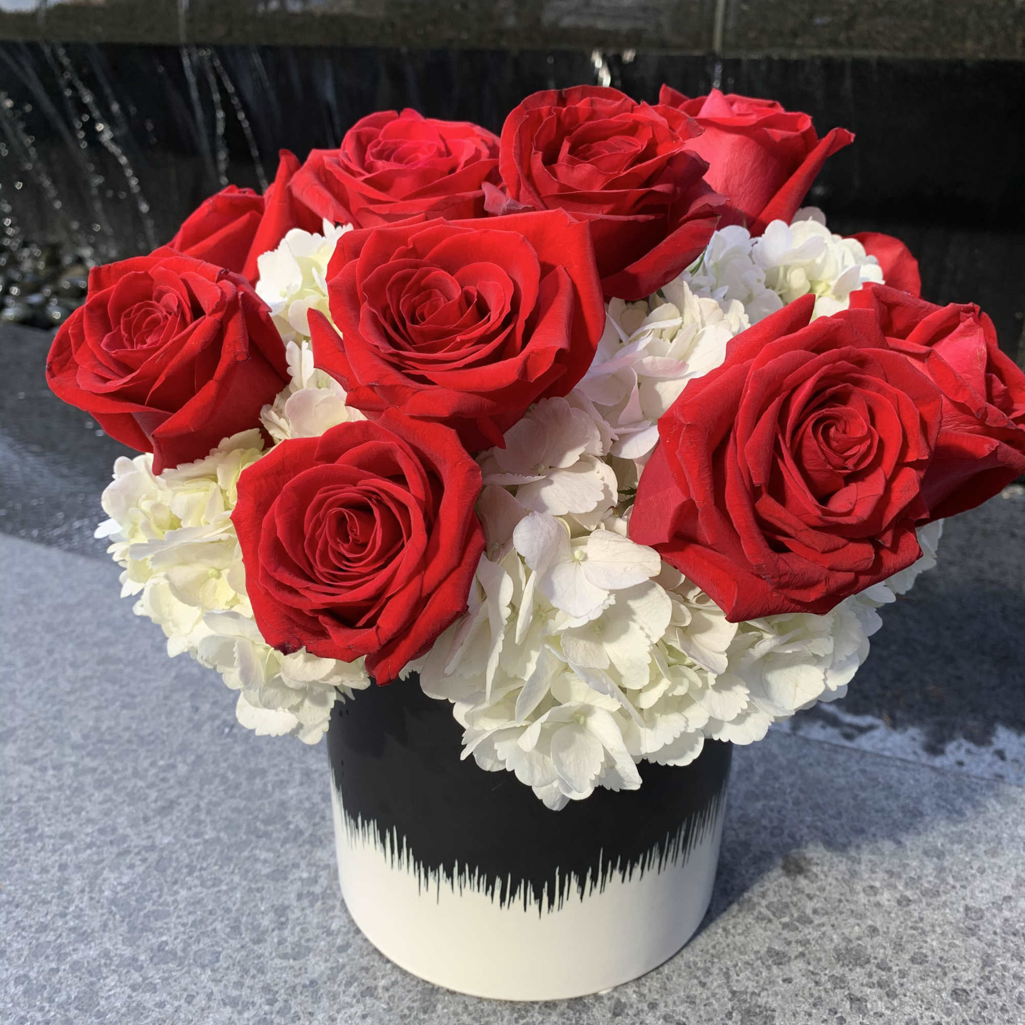 This is a simple yet sophisticated arrangement for that special someone. This