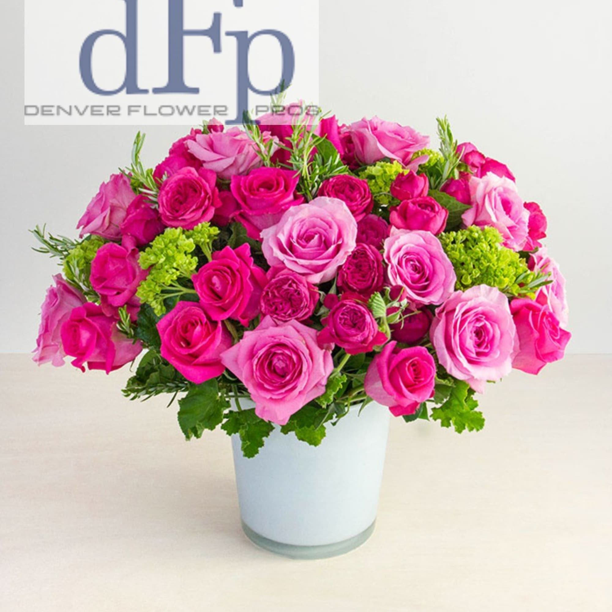 This arrangement consists of a rich variety of up to 3 dozen