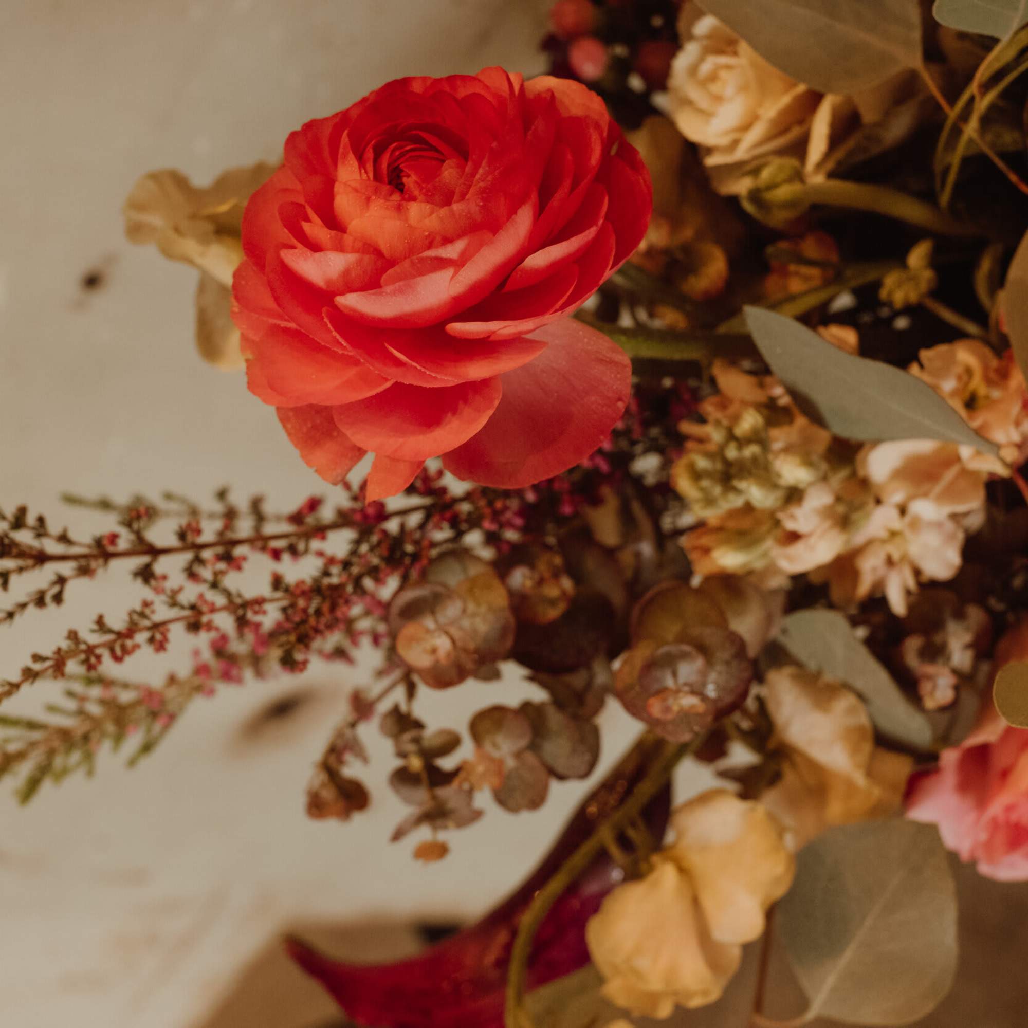 A beautiful mix of blooms to compliment any living space with a