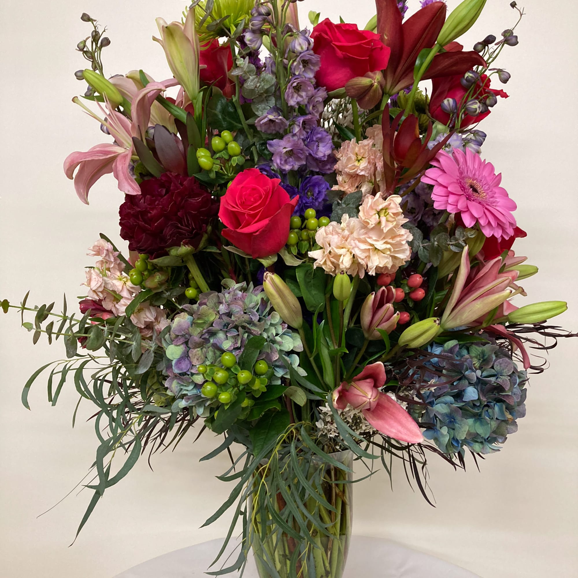 A myriad of colors, a myriad of flowers, spin a fantastic bouquet
