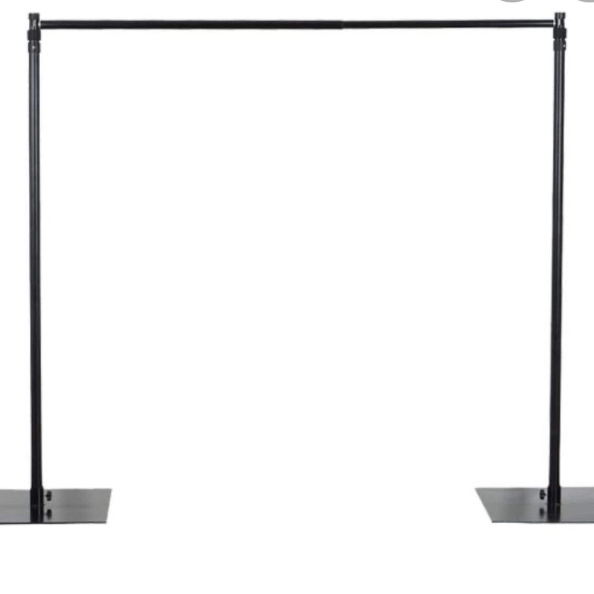 8 feet by 8 feet fresh flower/balloon arch on a heavy-duty metal