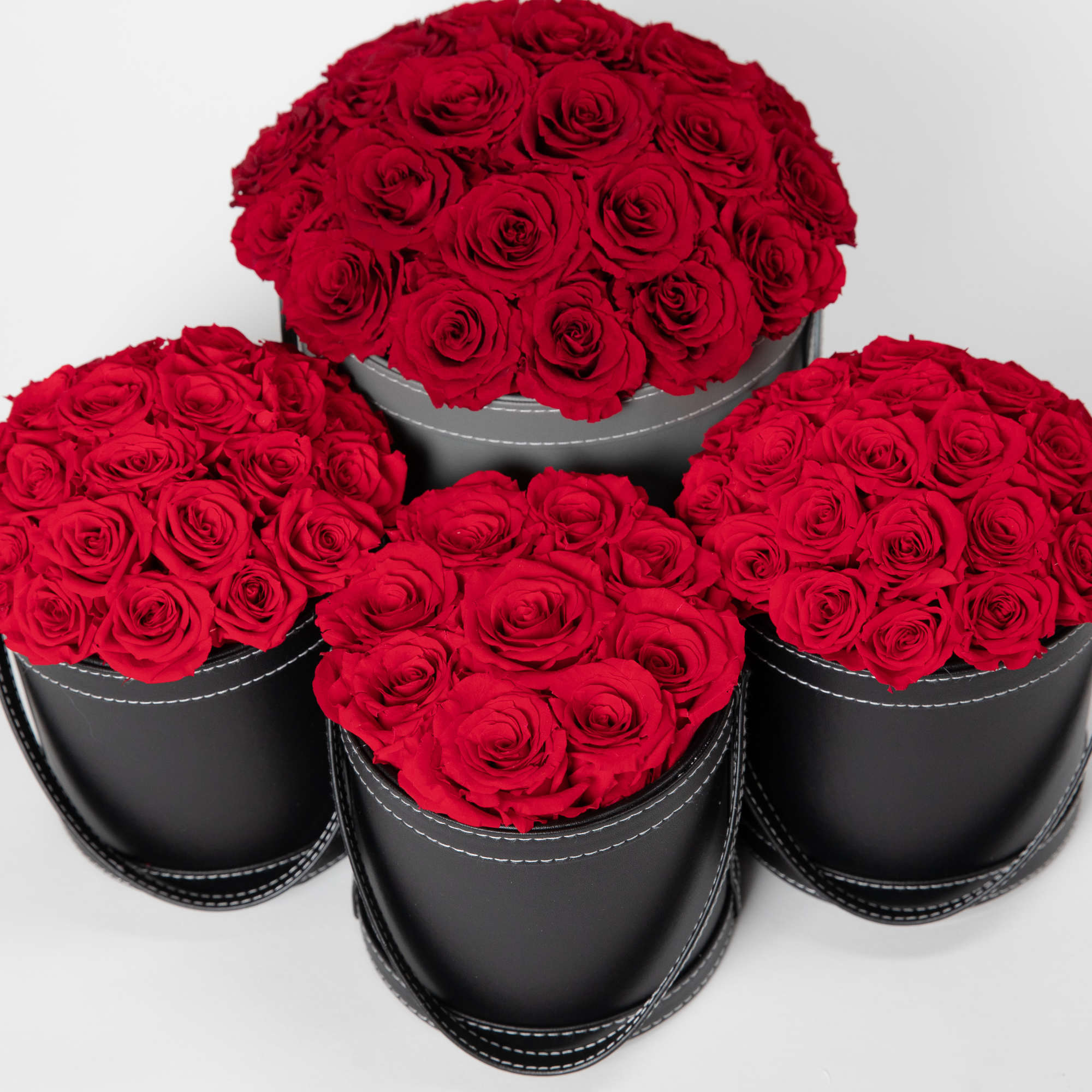 This timeless arrangement is a part of our Everlasting Collection and features