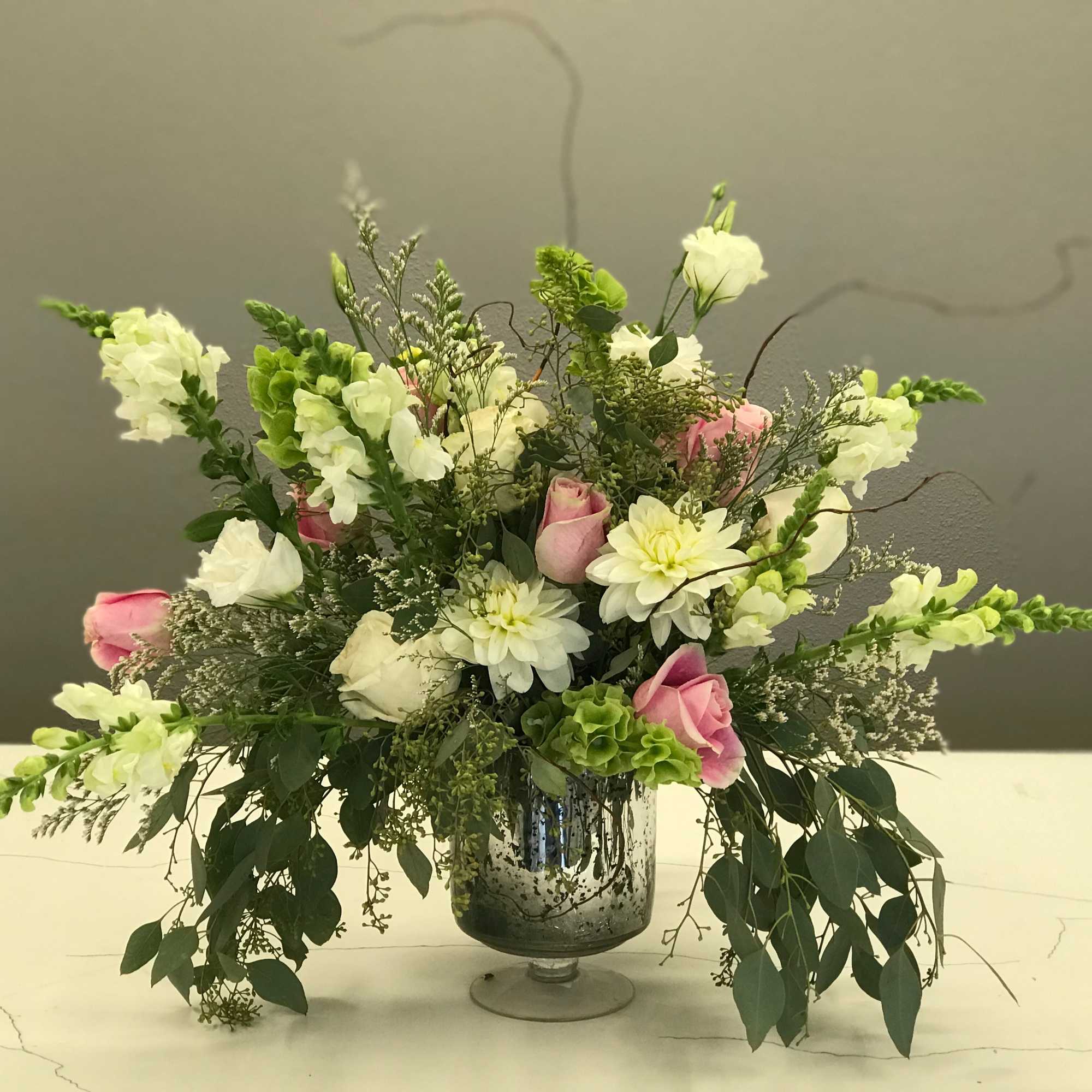 Say Eye&#039;m thinking about you with luxurious and whimsical arrangement perfect for