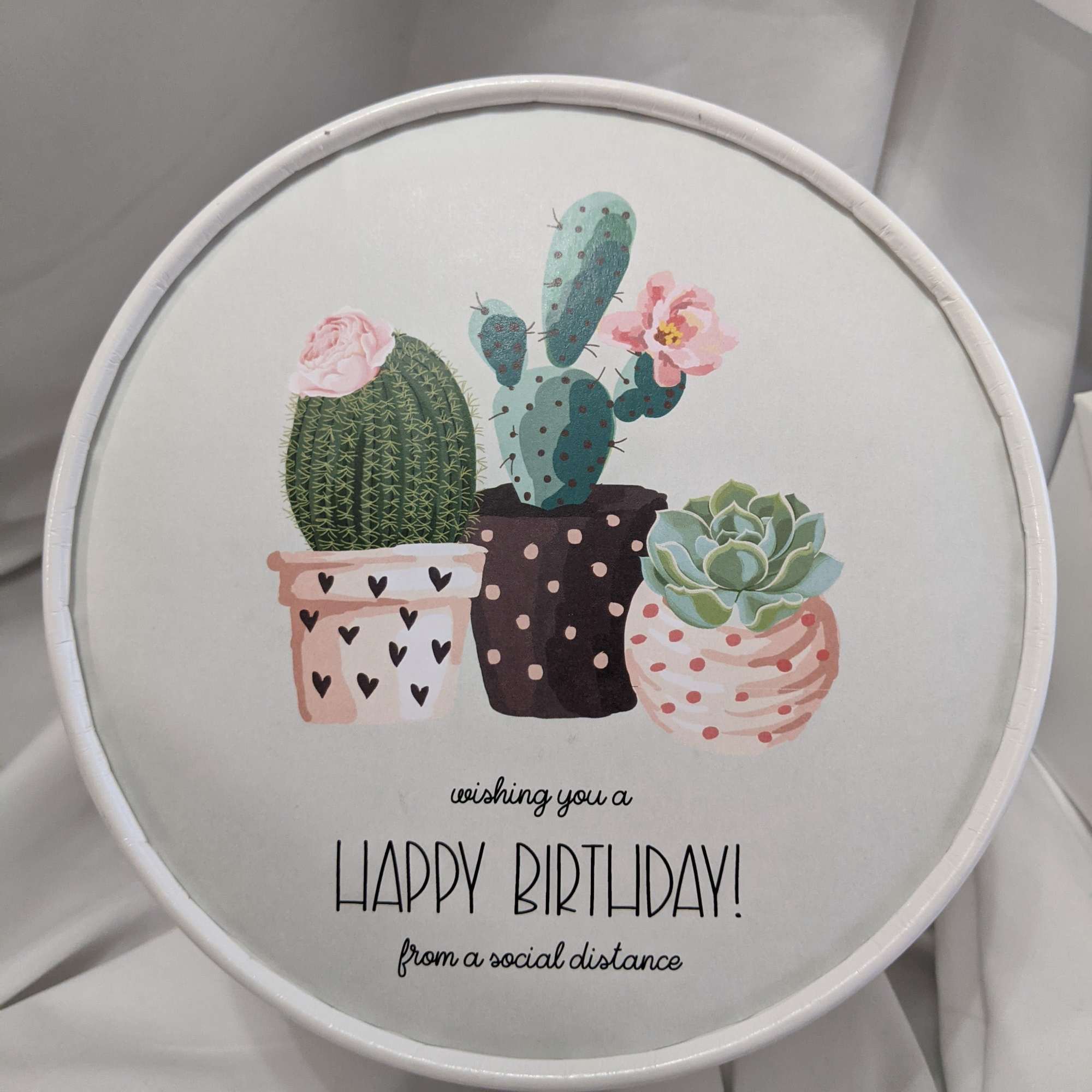 Unique kind of birthday present.
Scented candle, Lip balm, small match, bath bomb