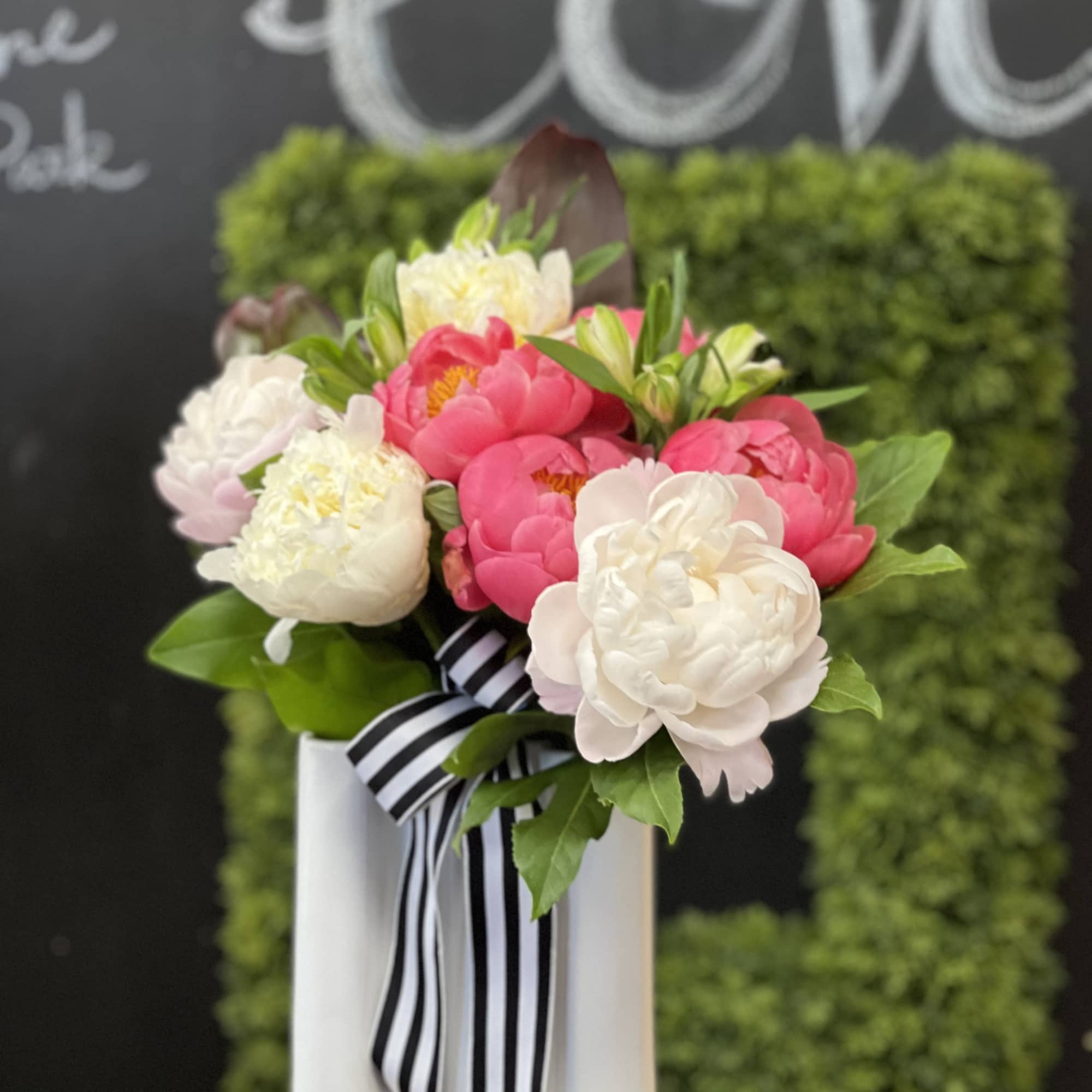 Simply stunning beautiful peonies arranged in containers Depends on the market price