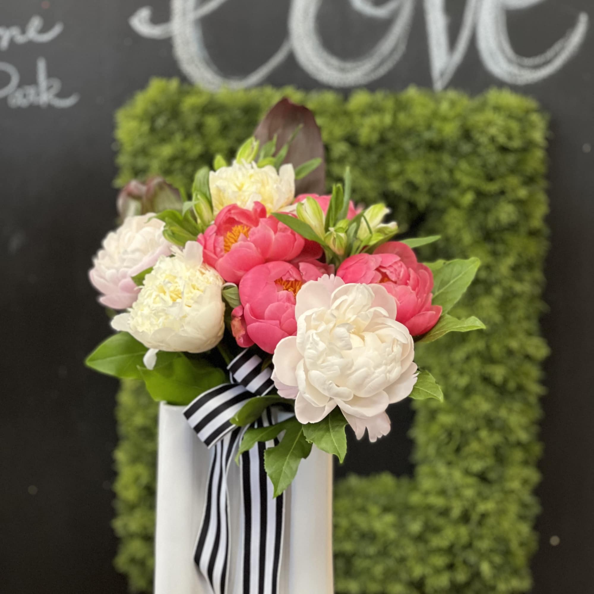 Simply stunning beautiful peonies arranged in containers Depends on the market price