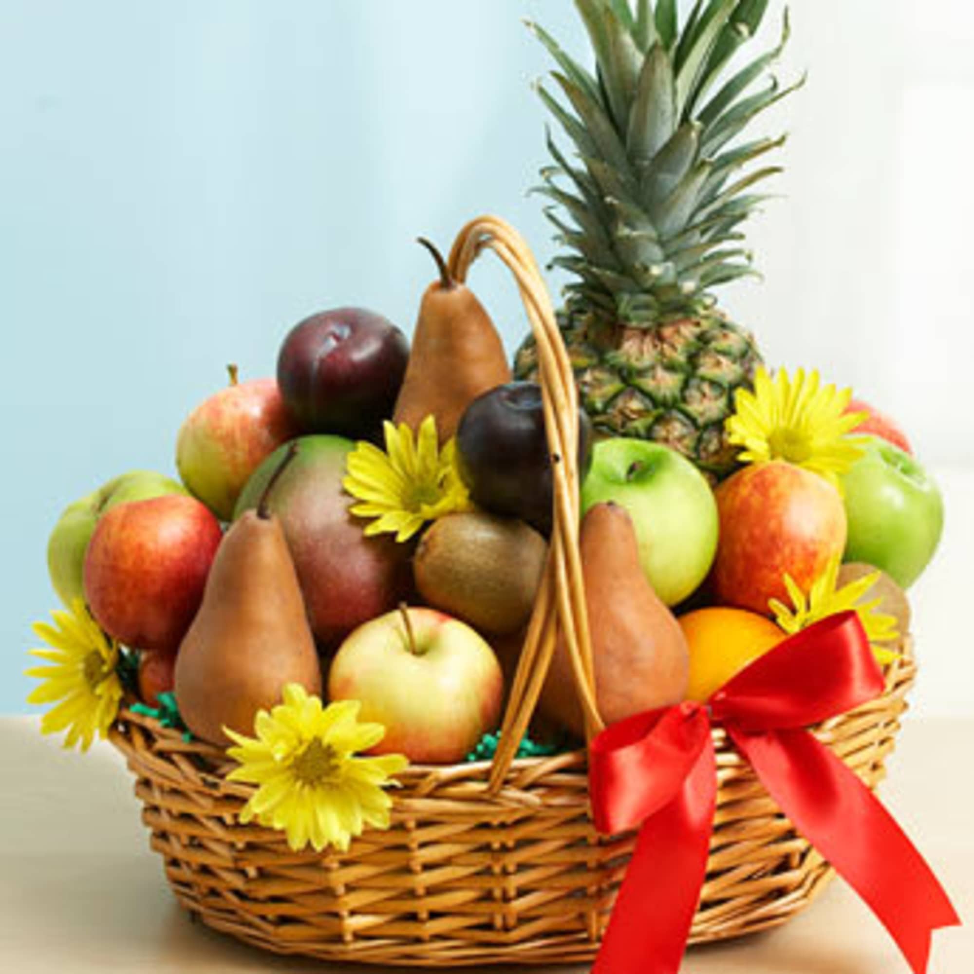 Product ID: 91495
Delightfully deluxe -- that's our abundant basket of fresh fruit Product ID: 91495
Delightfully deluxe -- that's our abundant basket of fresh fruit