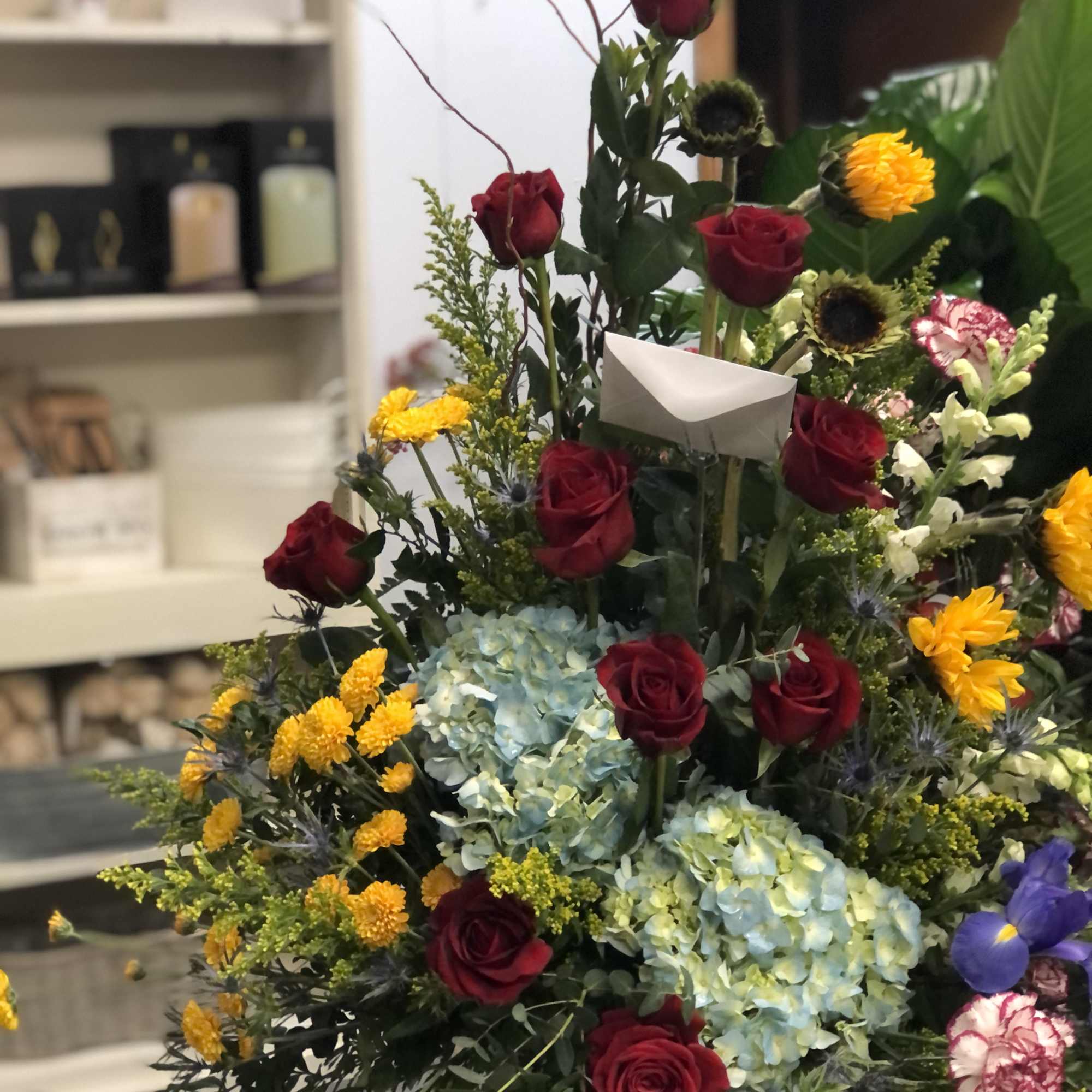 Red, Yellow, Lavender Red, Yellow, Lavender