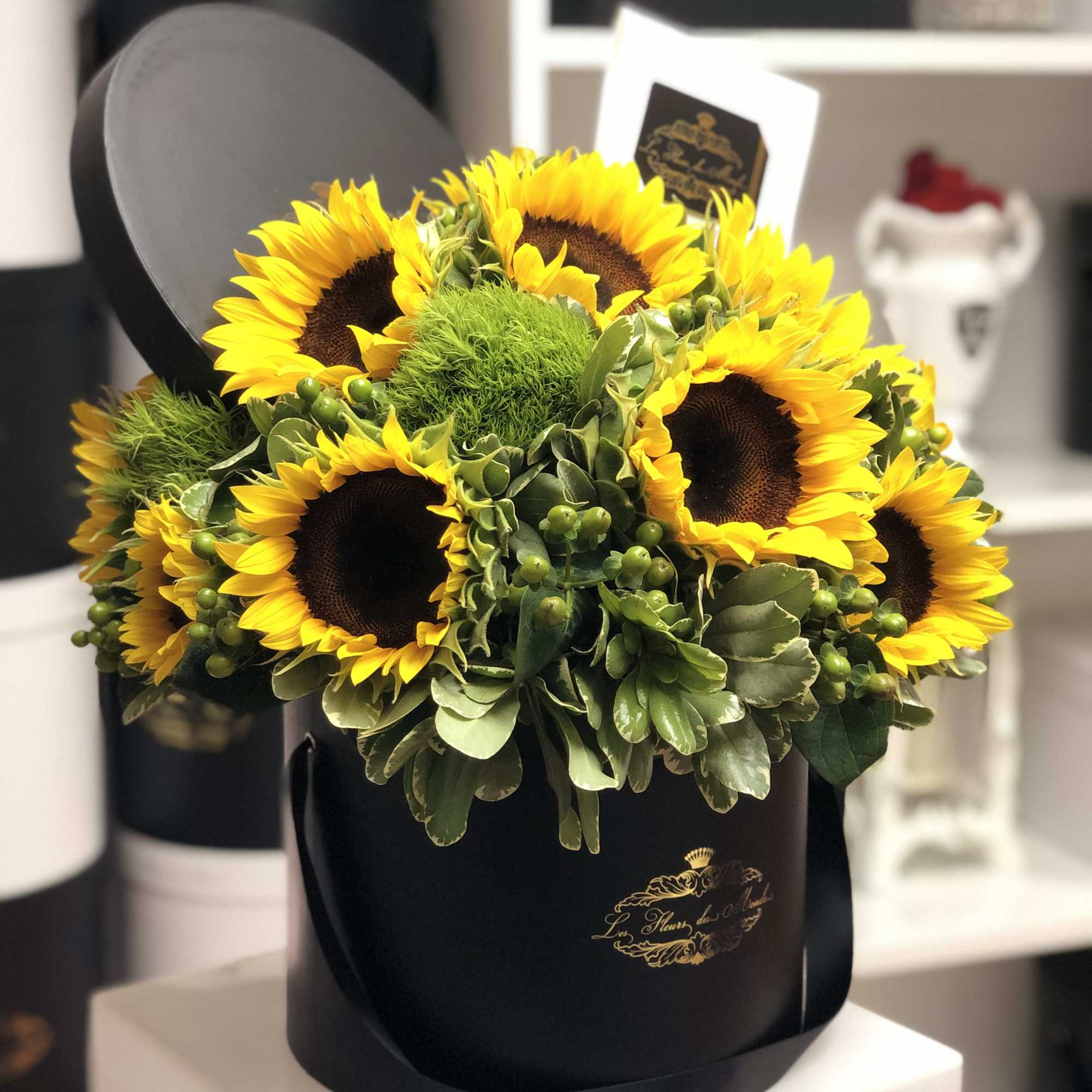 Our beautiful sunflower bouquets will bring a smile to that special someones