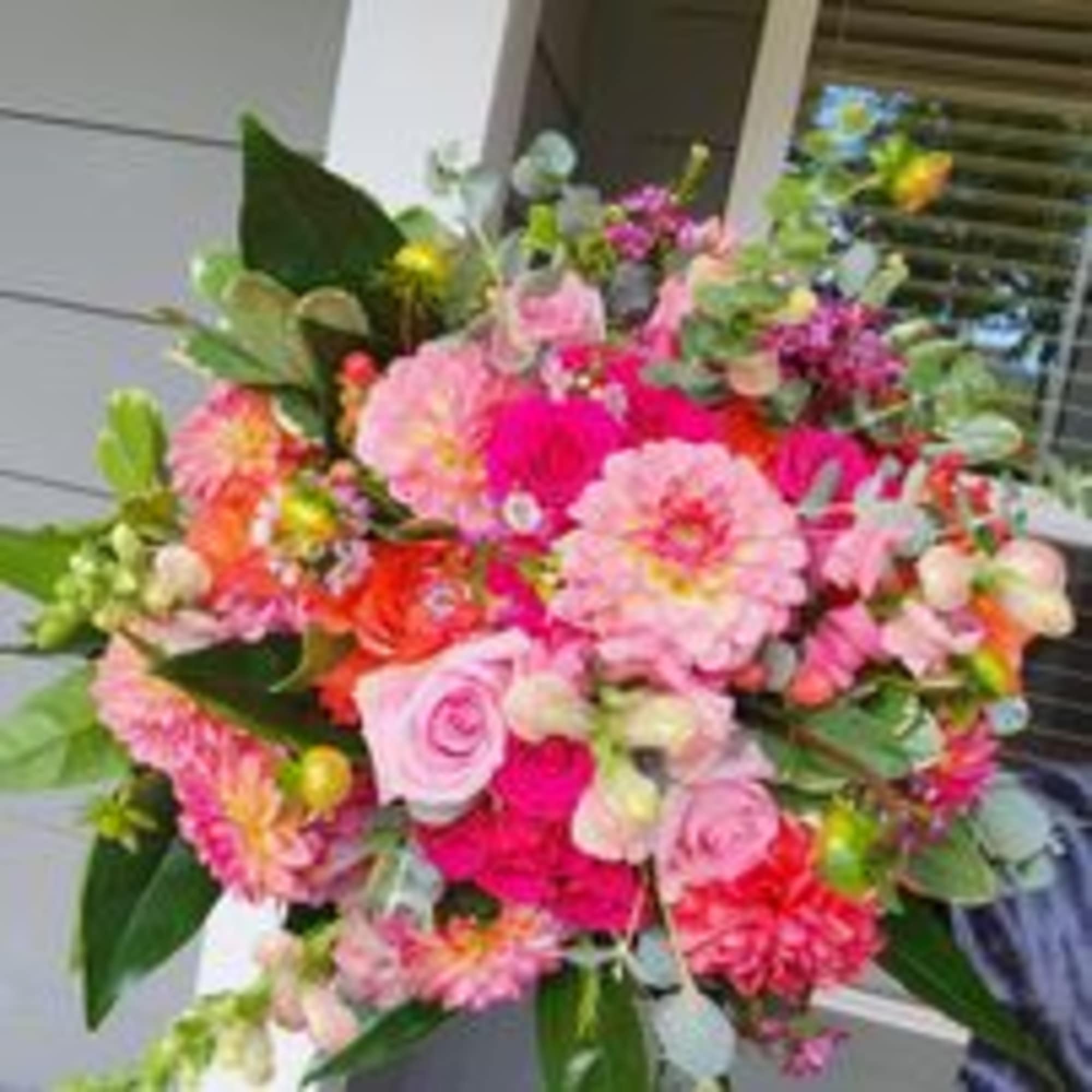 Bridal Bouquets Starting at 159.99 and up depending on flowers and season!