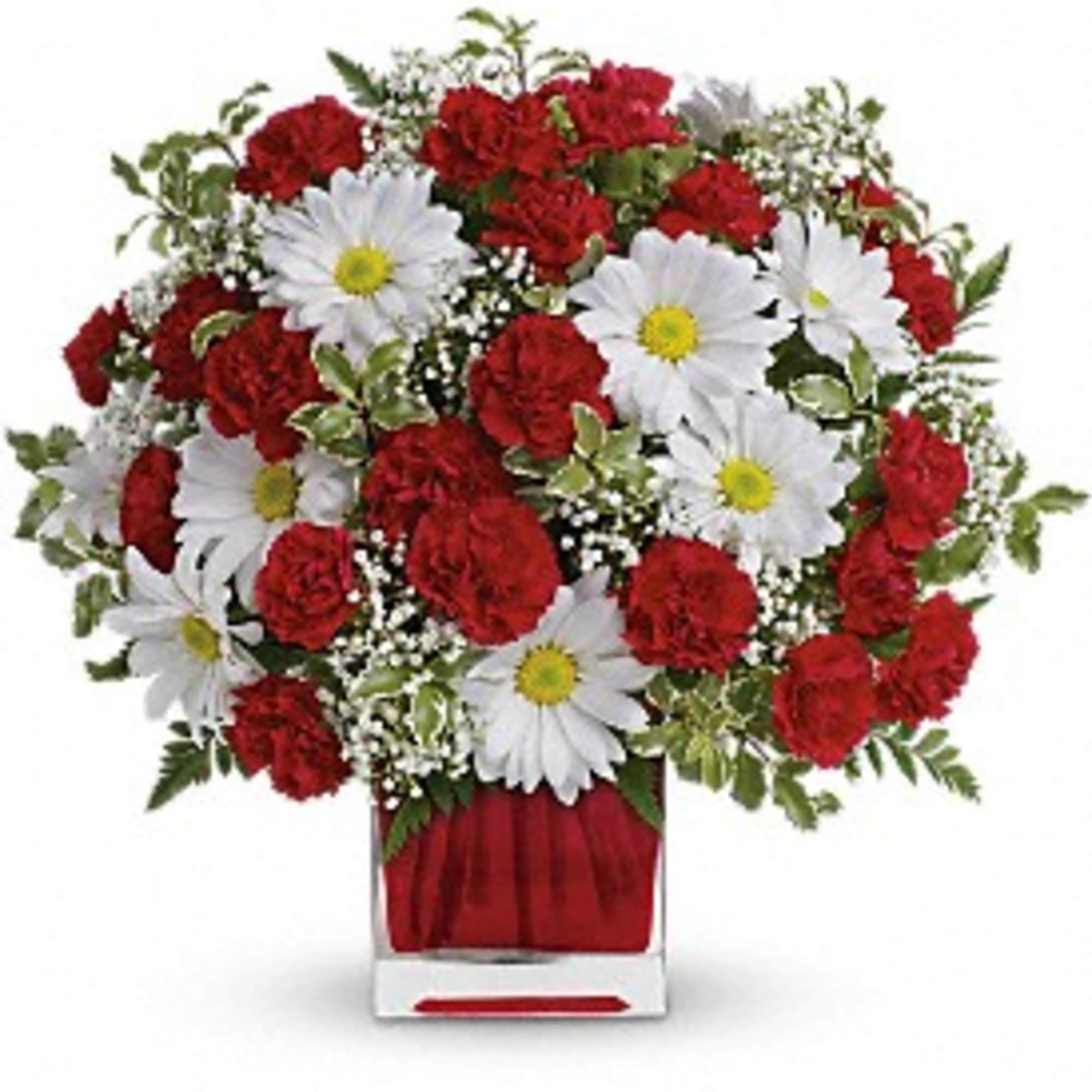 Make her day! Send your special someone this charming bouquet arranged in Make her day! Send your special someone this charming bouquet arranged in