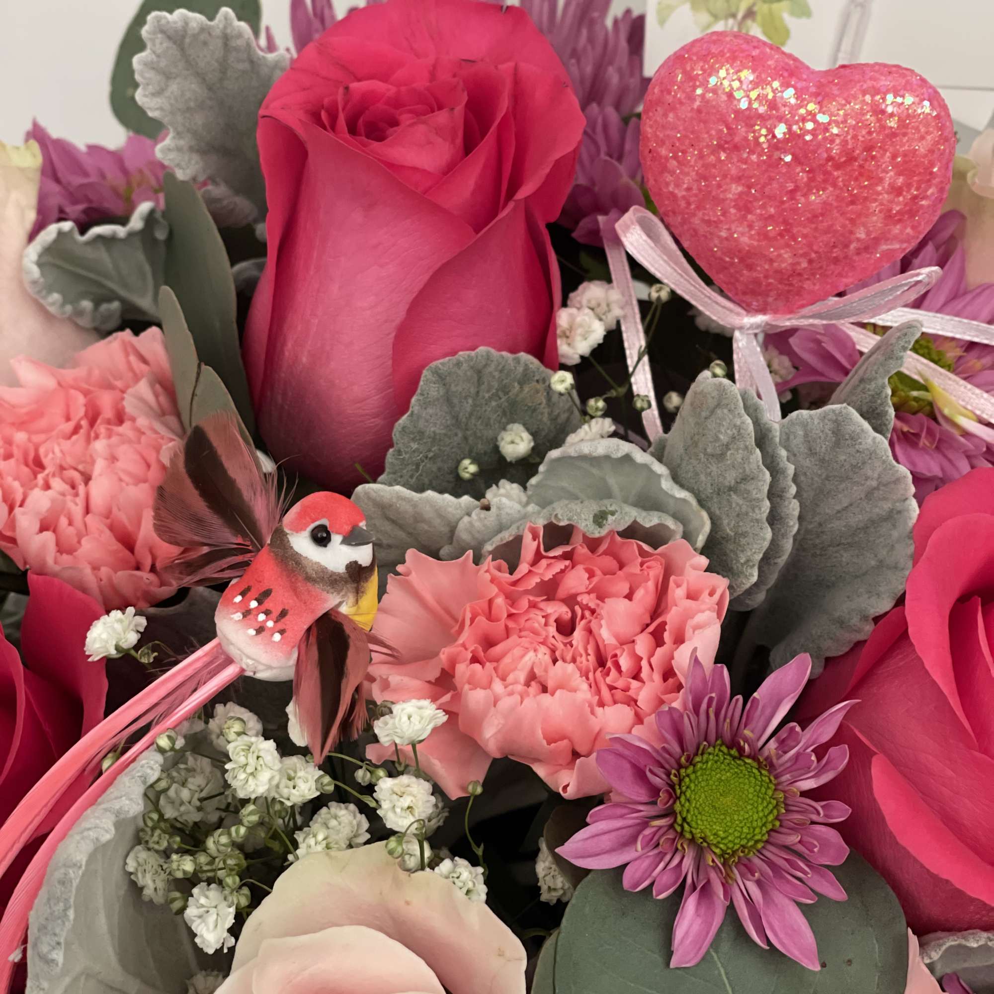 Made in grey cardboard hat box 