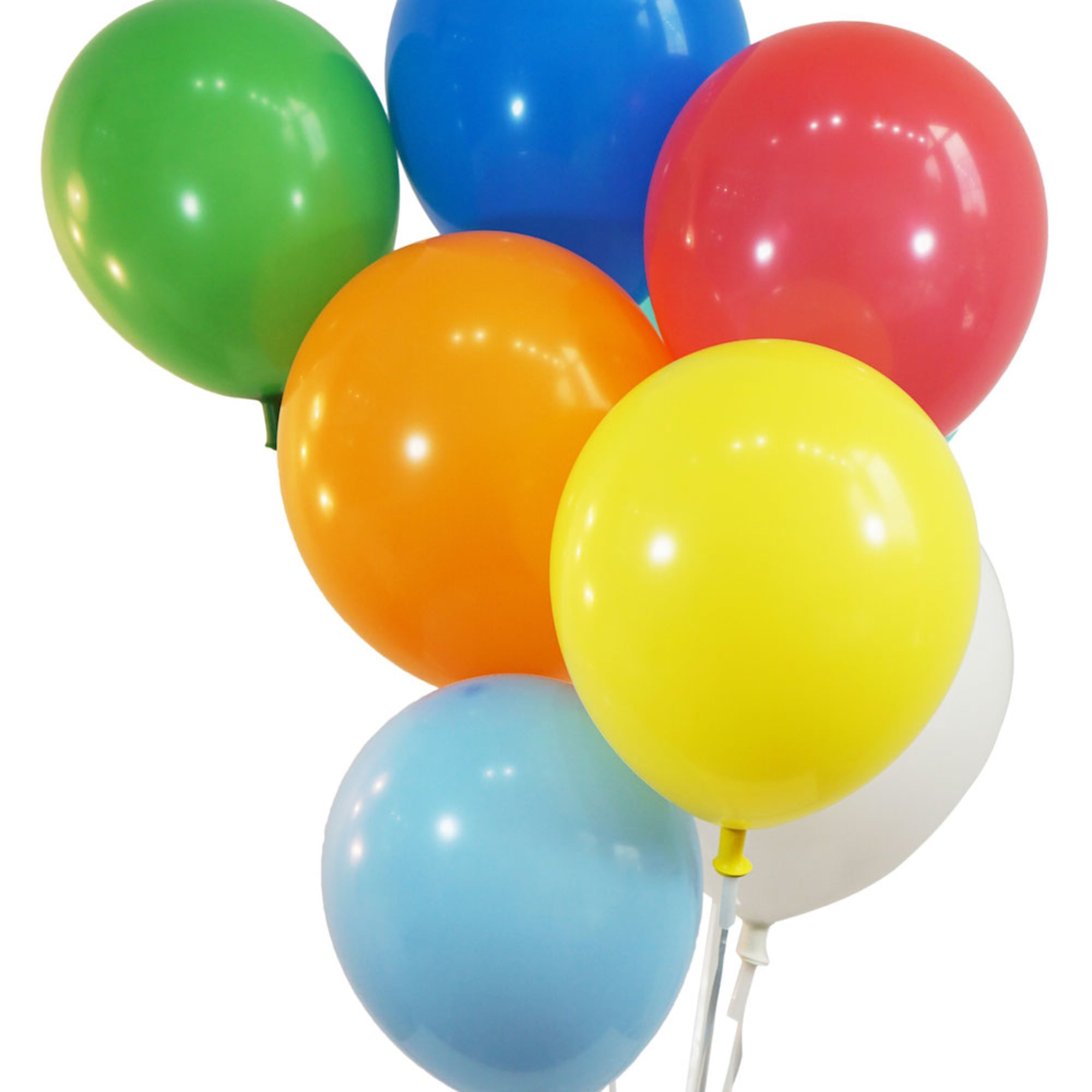 Purchase of ONE latex balloon. Assorted colors are available. You may request