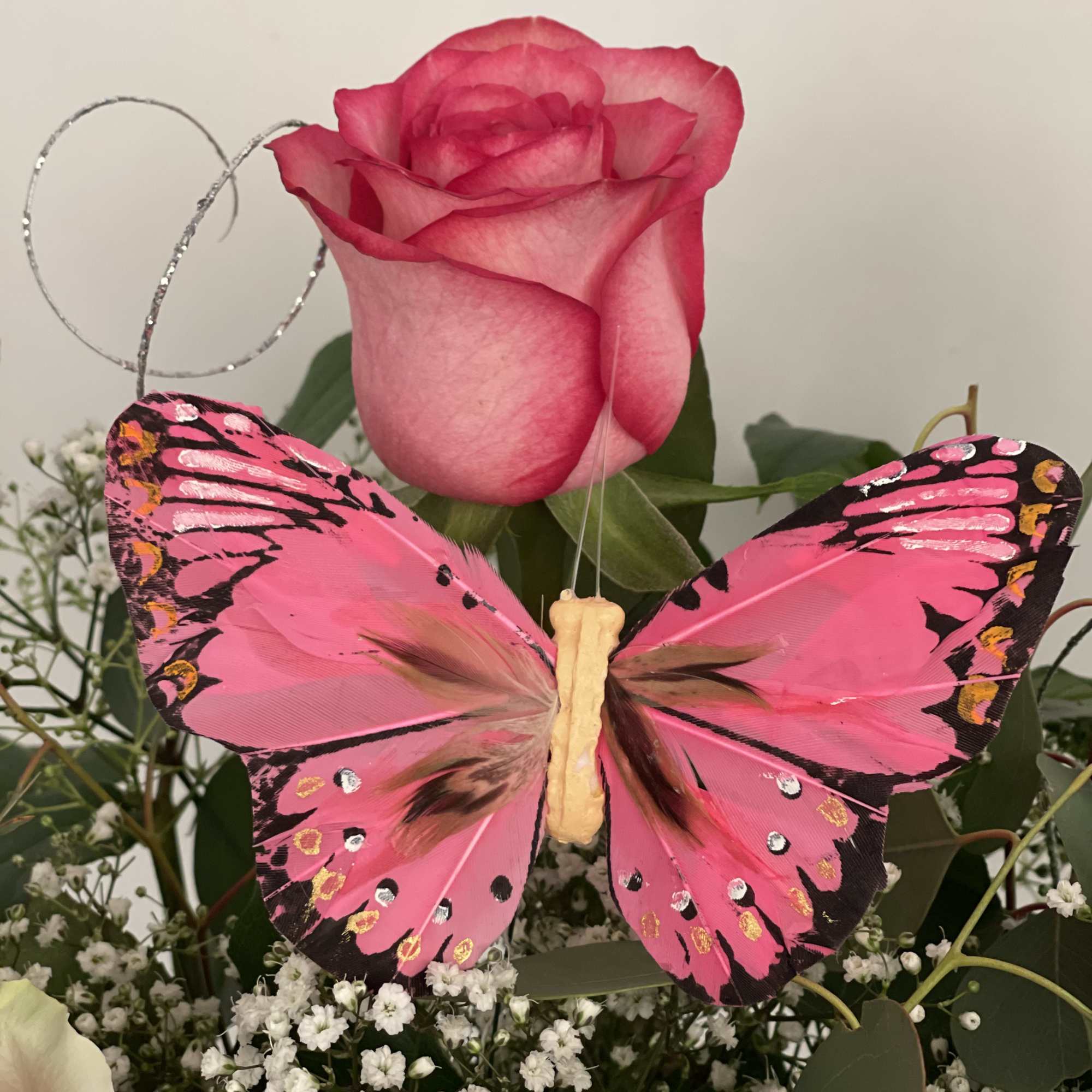 Made in different shades of pinks 