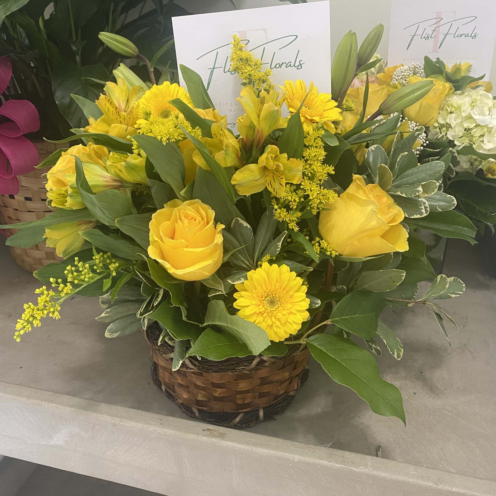 The Heritage Basket has all the makings of a basket filled with The Heritage Basket has all the makings of a basket filled with