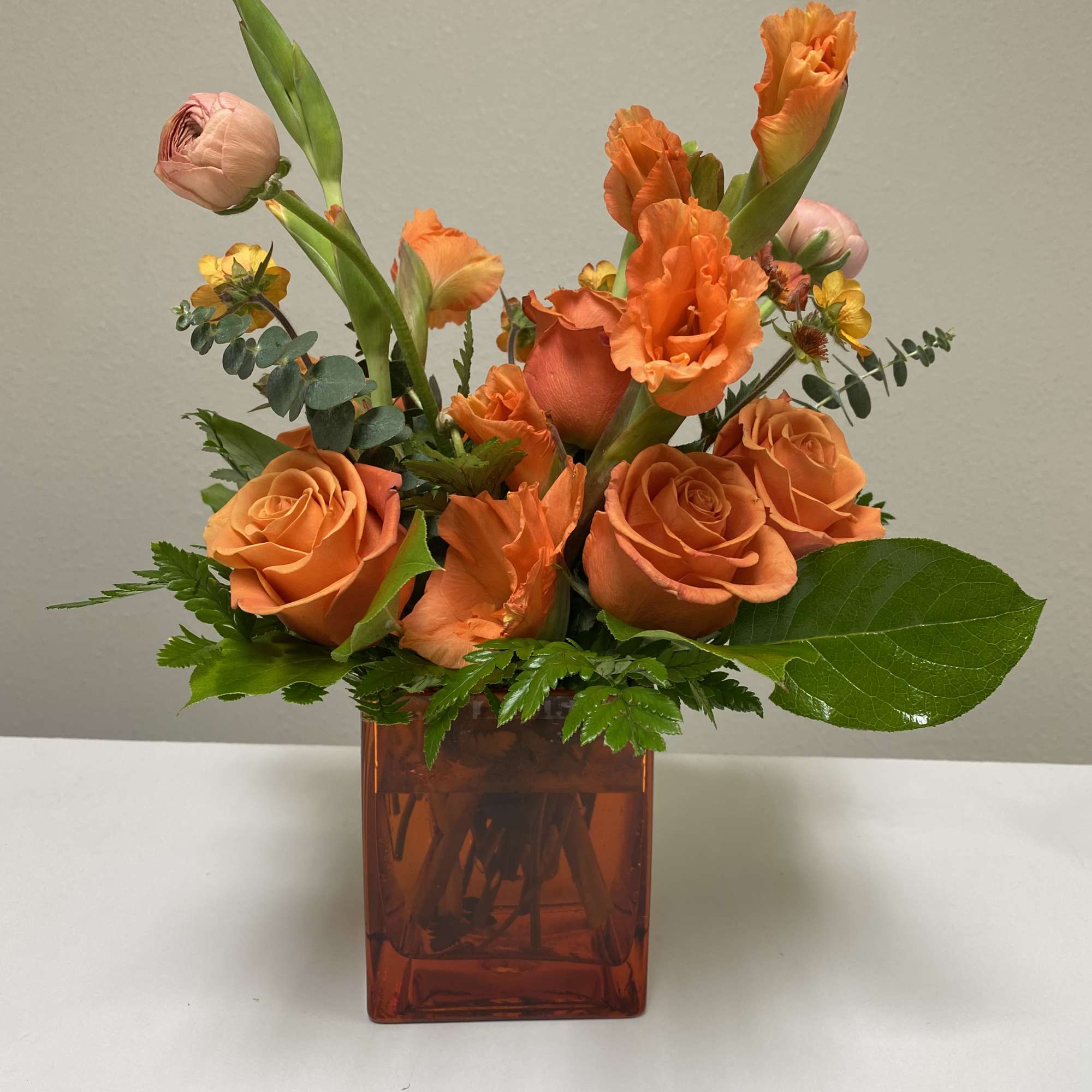 A petite 3 rose gift is a perfect little &quot;thinking of you&quot;