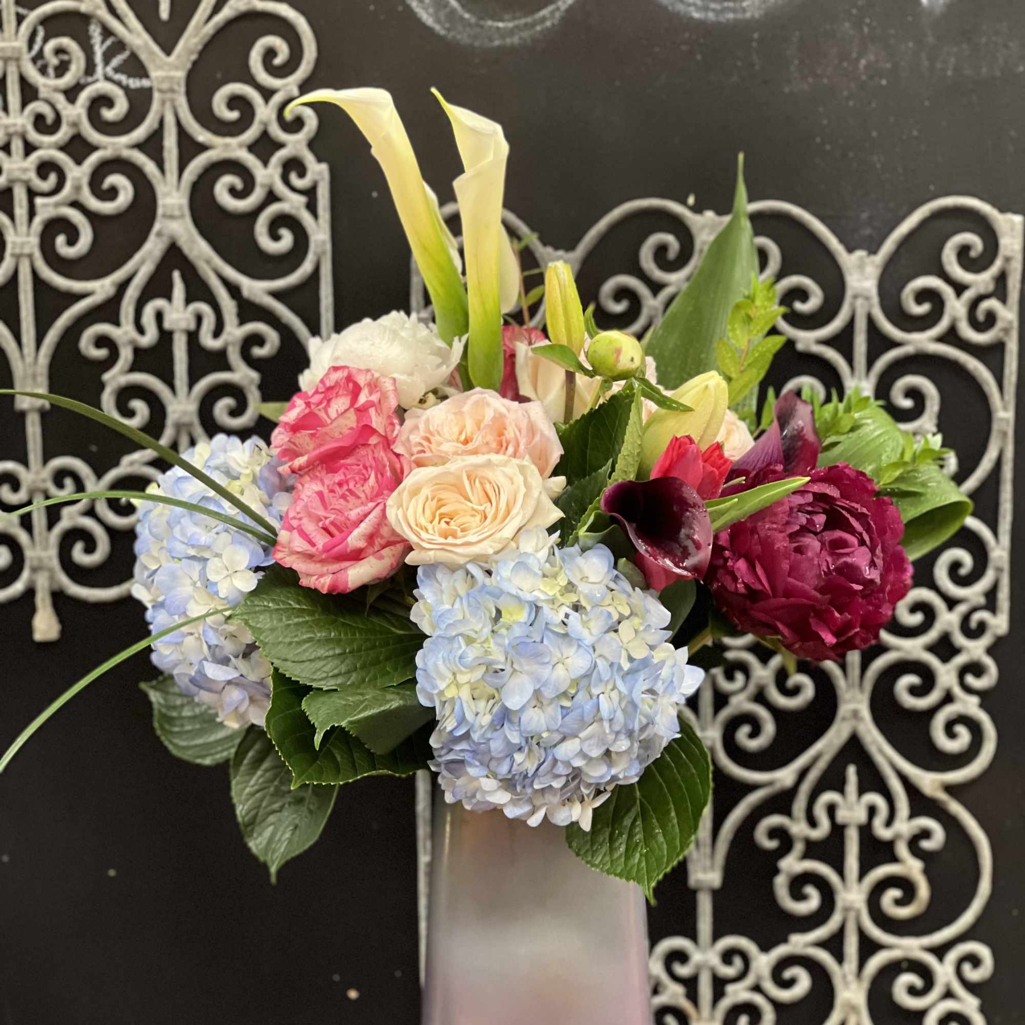 Bundles of seasonal fresh flower arrangements 