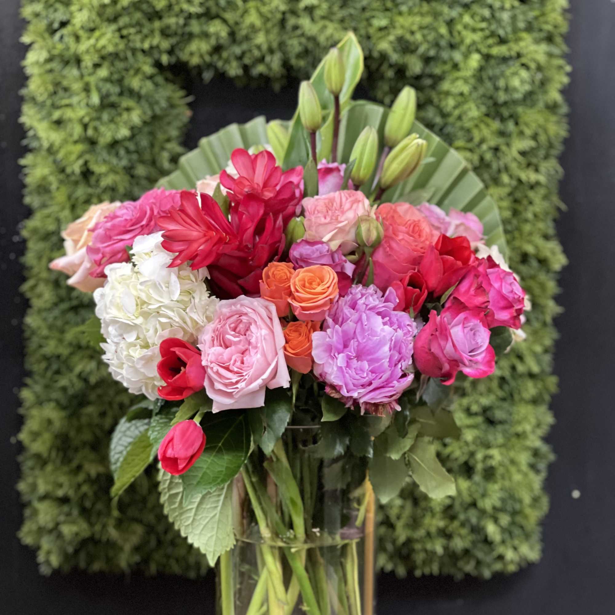 Bundles of seasonal fresh flower arrangements 