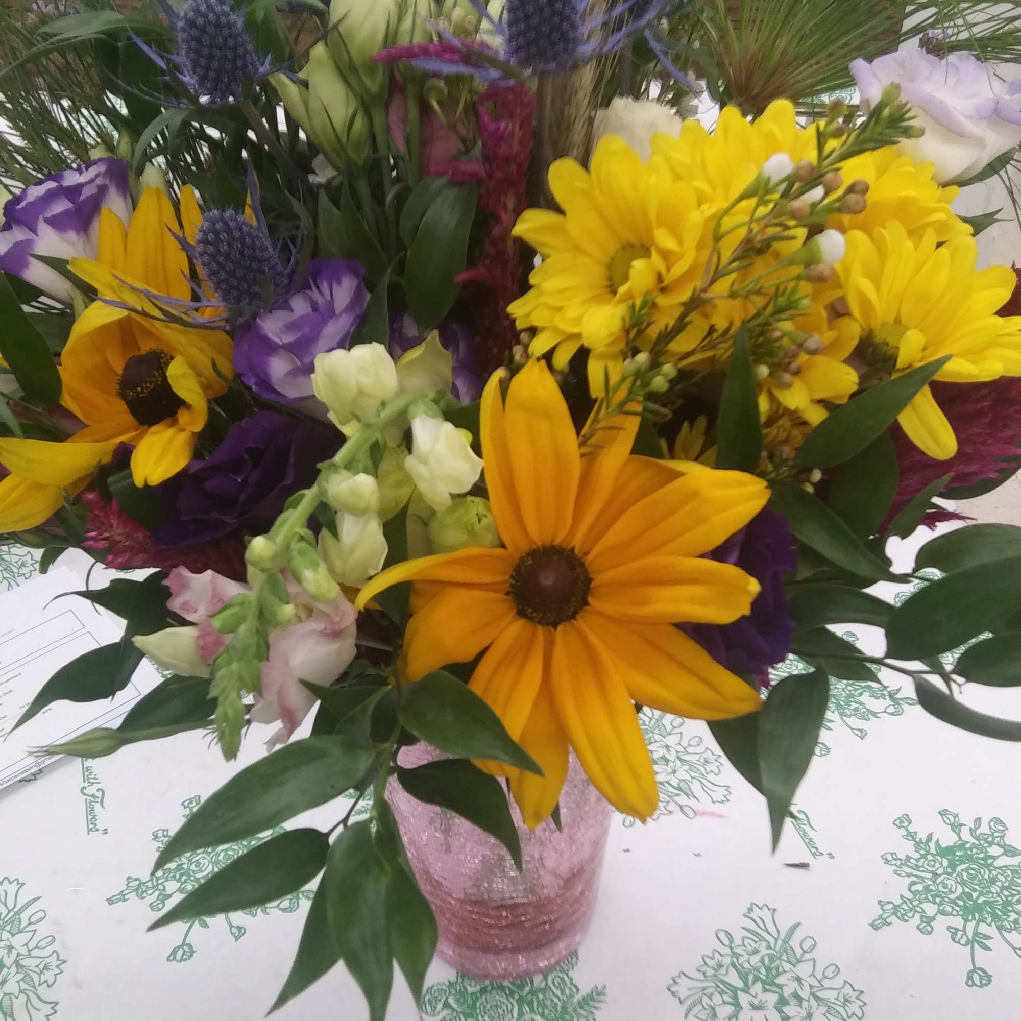 Let us design you a one of a kind arrangement from the