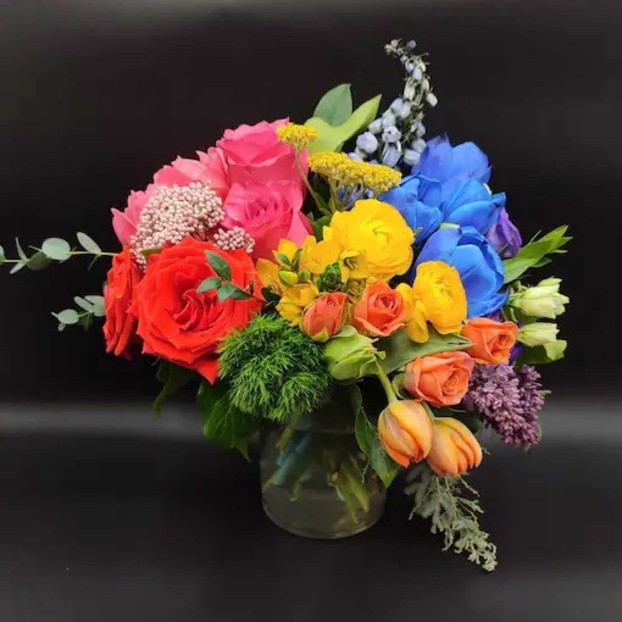 These Flowers are bold and beautiful, doubling as a great centerpiece in