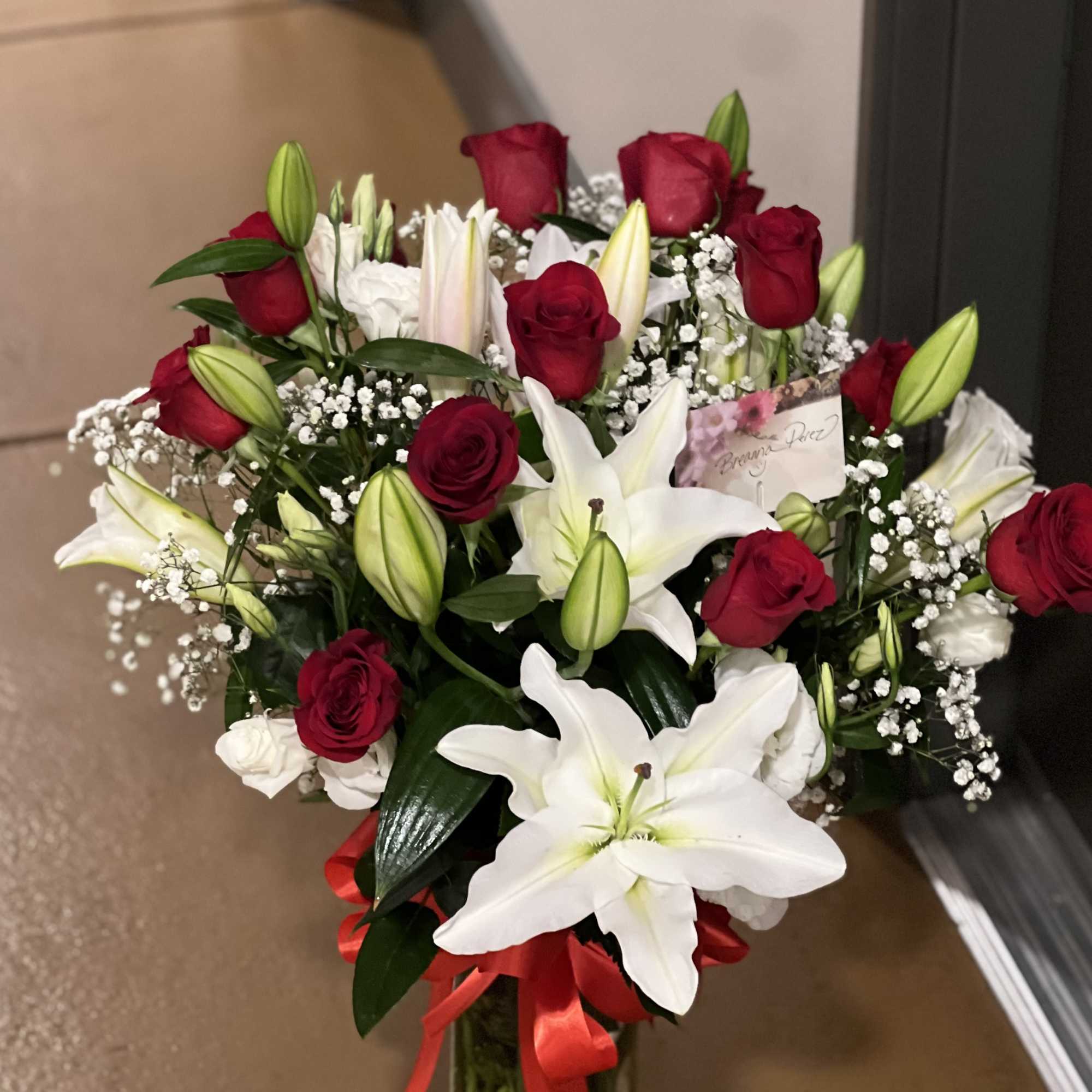 roses lilies babybrat 