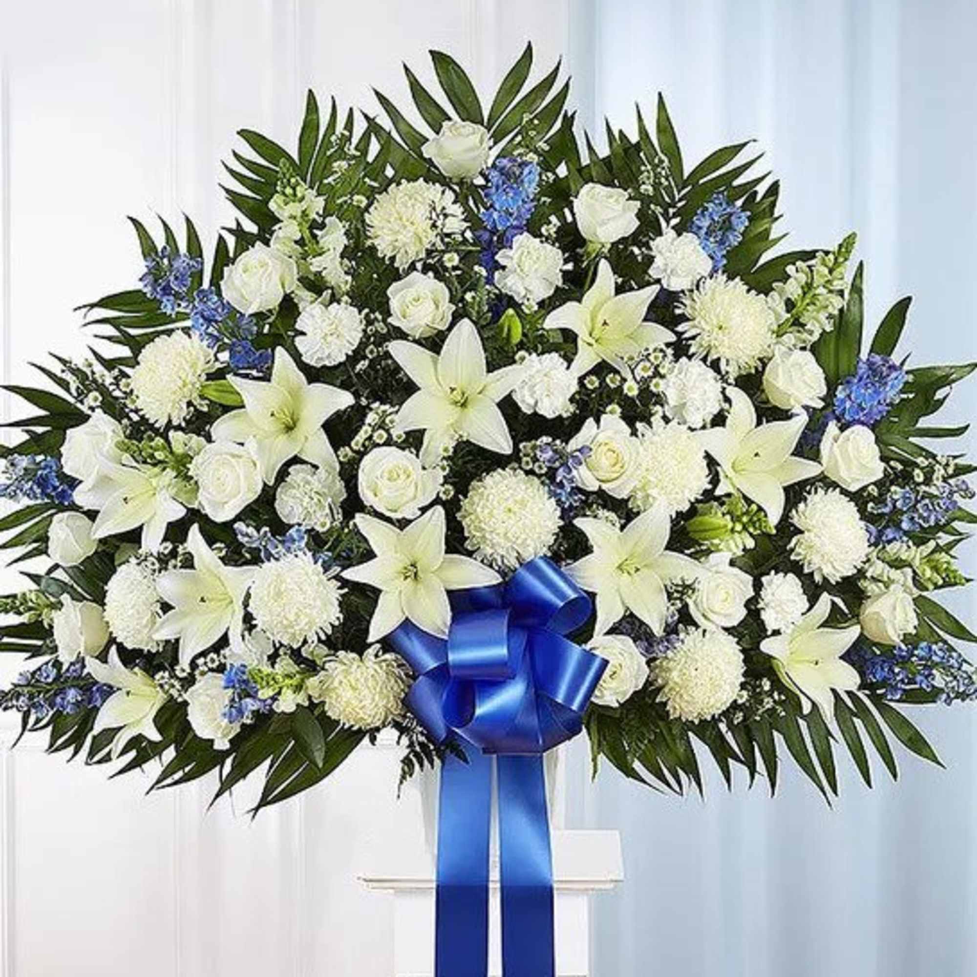 Maybe they loved the color blue…or maybe they enjoyed the calmness of Maybe they loved the color blue…or maybe they enjoyed the calmness of