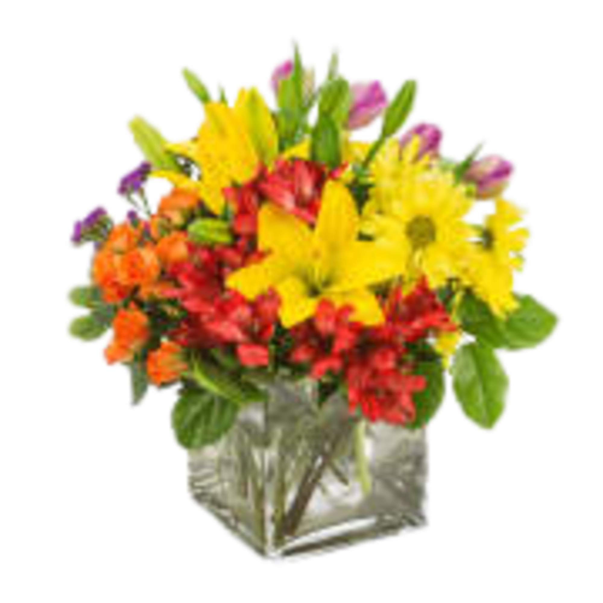 Juicy by BloomNation&trade; packs a color punch! Featuring over 6 different flowers