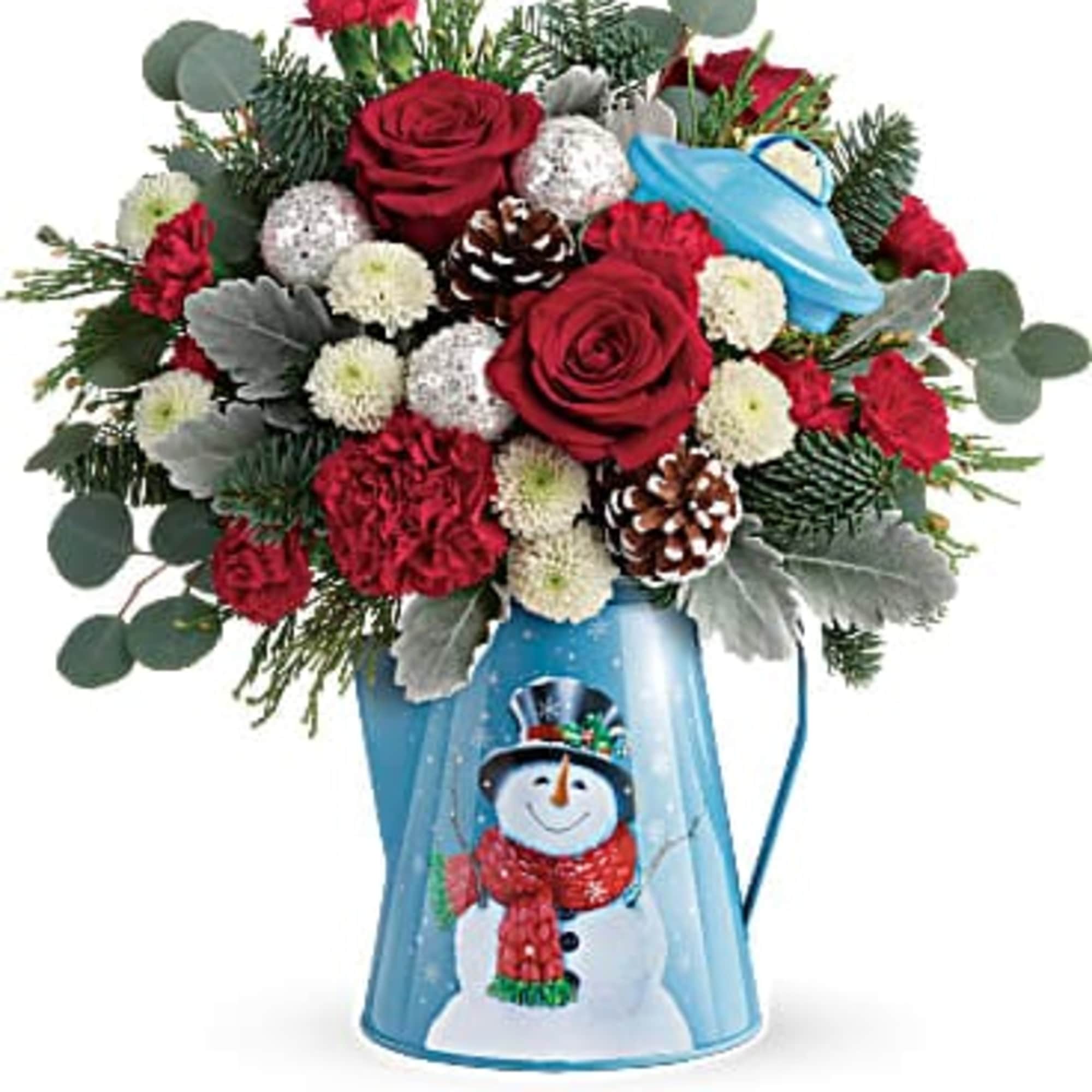 Send a warm holiday greeting with this frosty fun gift of festive Send a warm holiday greeting with this frosty fun gift of festive