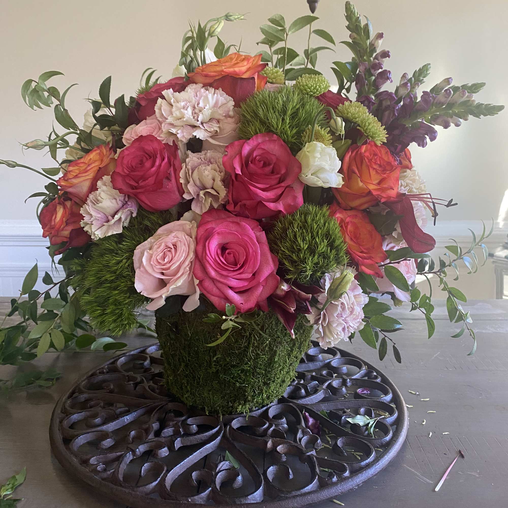 If you love the feel of rose garden, the Tisch Garden will