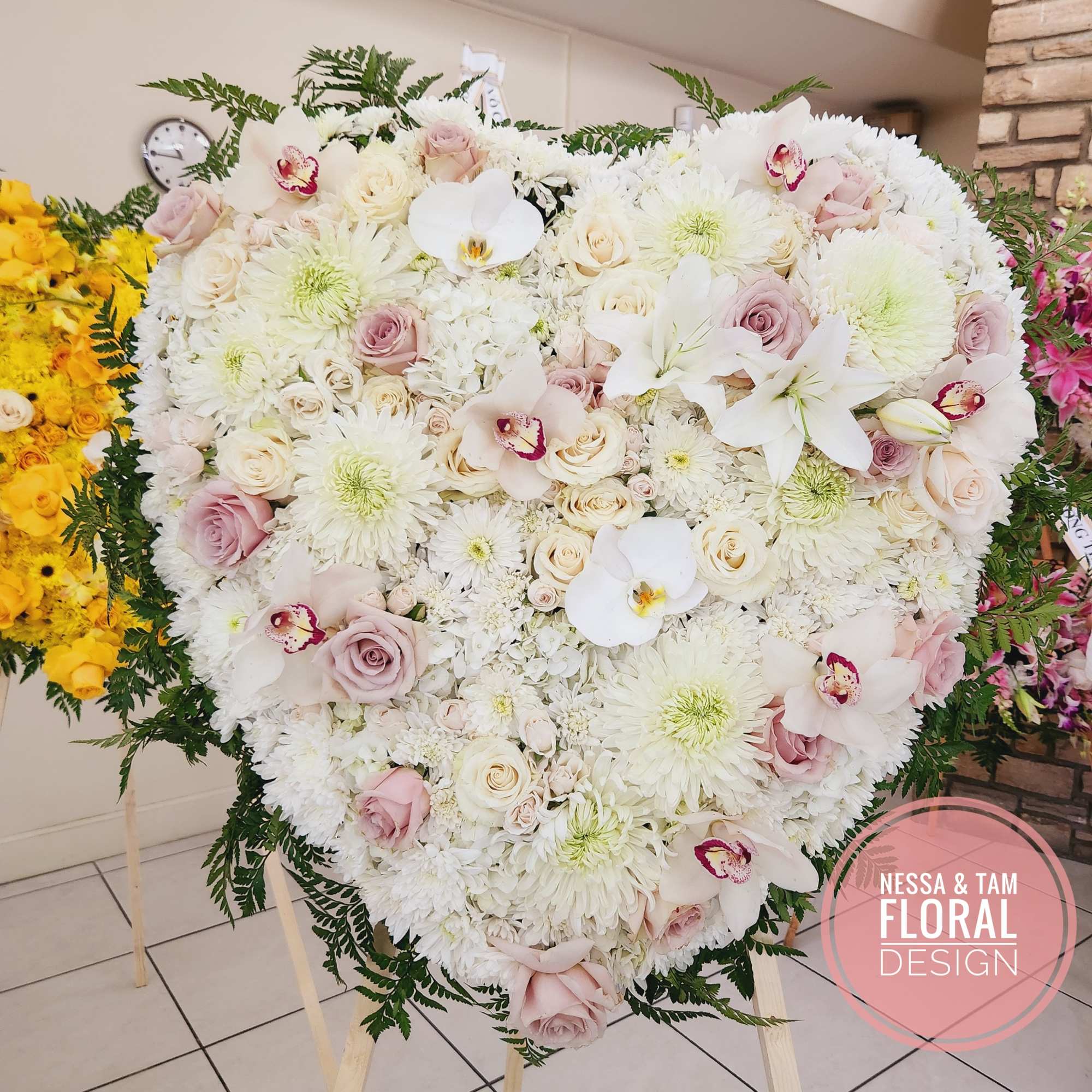 Honor a loved one with a special tribute. Our 27&quot; solid heart-shaped