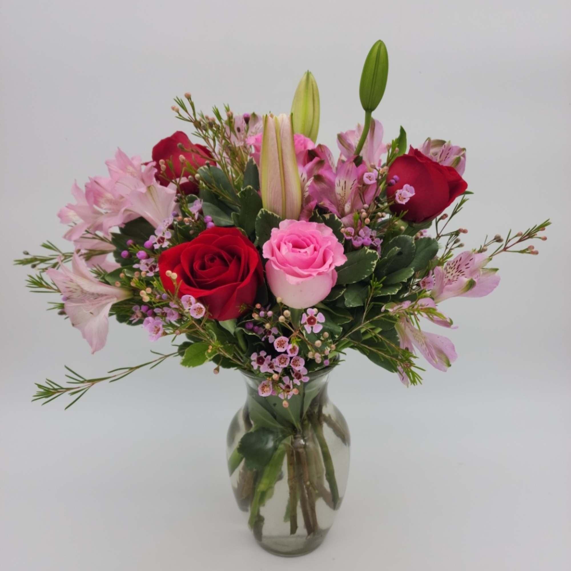 Send stunning flowers to celebrate any occasion! With classic floral colors including