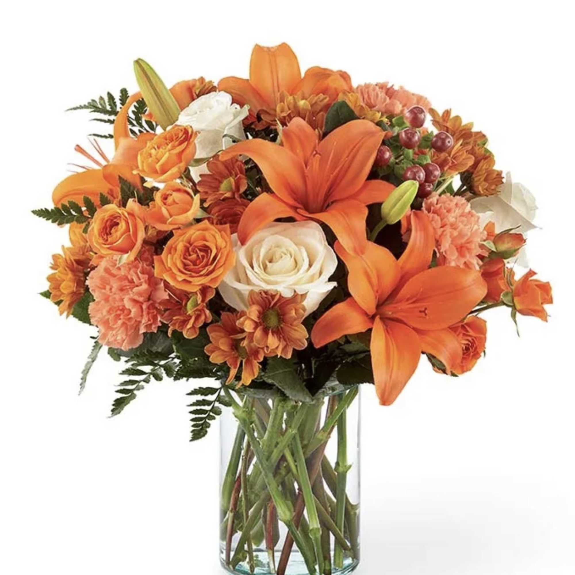 Perfect bouquet for an autumn birthday or to celebrate the harvest season