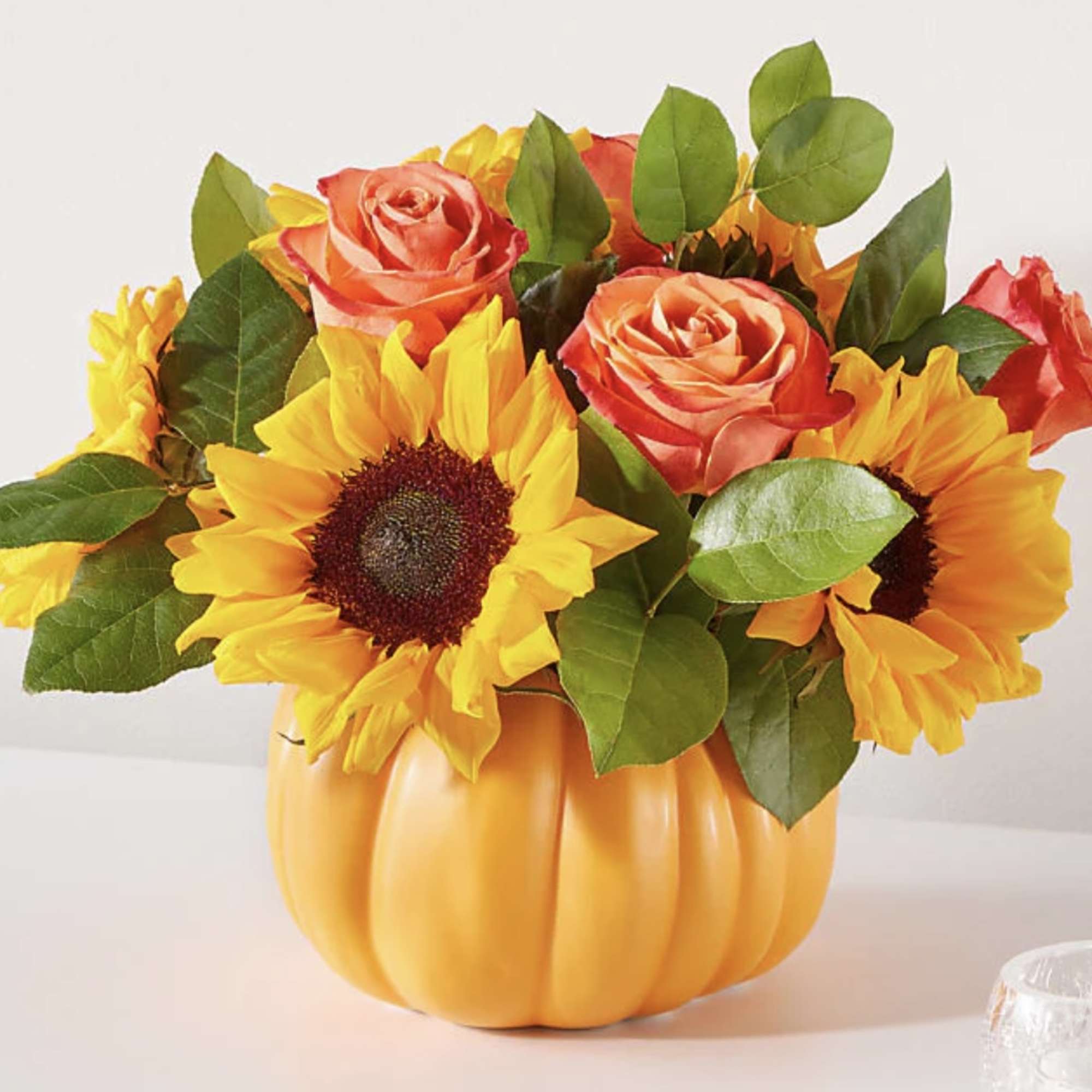 A beautiful bouquet plucked straight from the pumpkin patch by FTD
