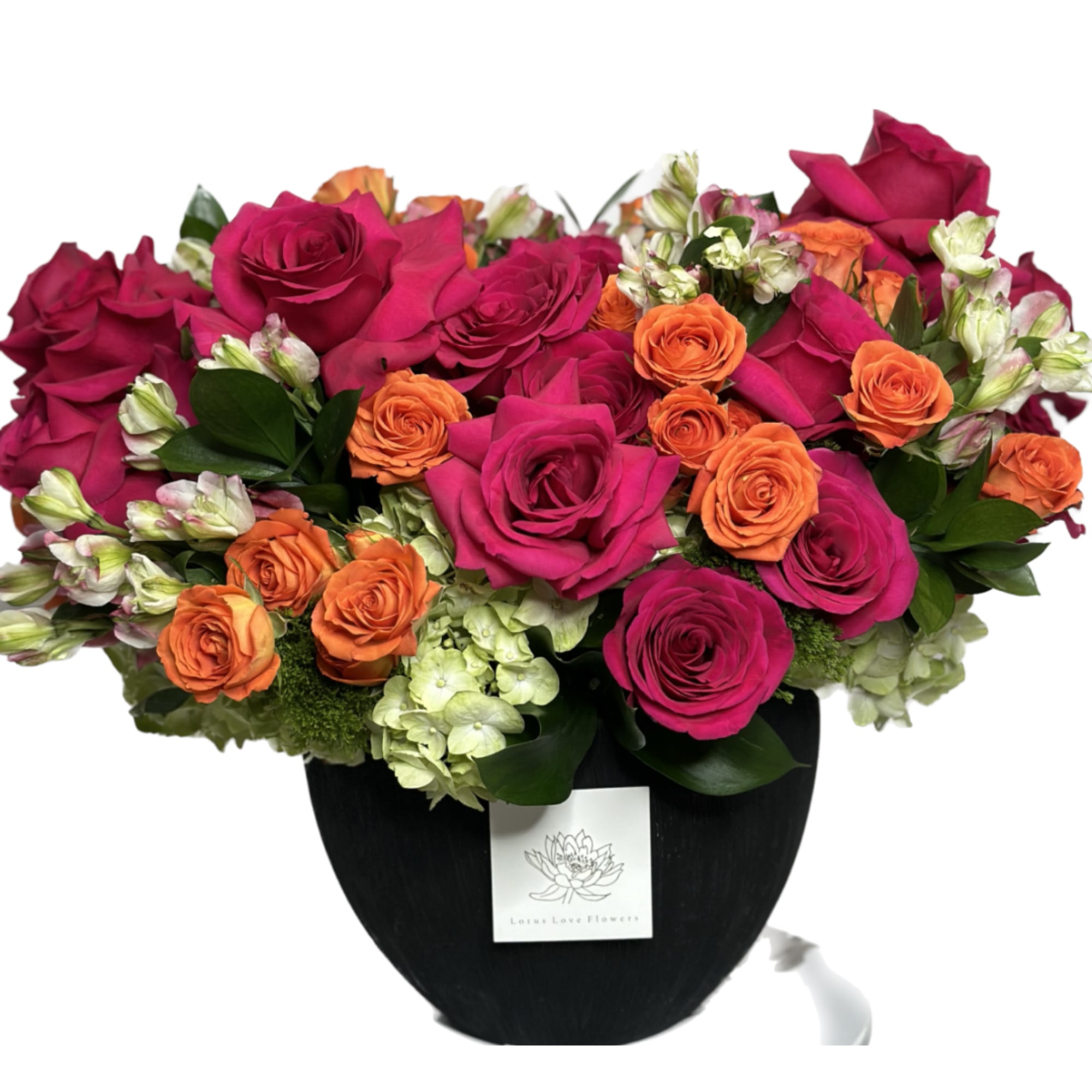 A stunning arrangement crafted with meticulous care, where vibrant colors burst forth