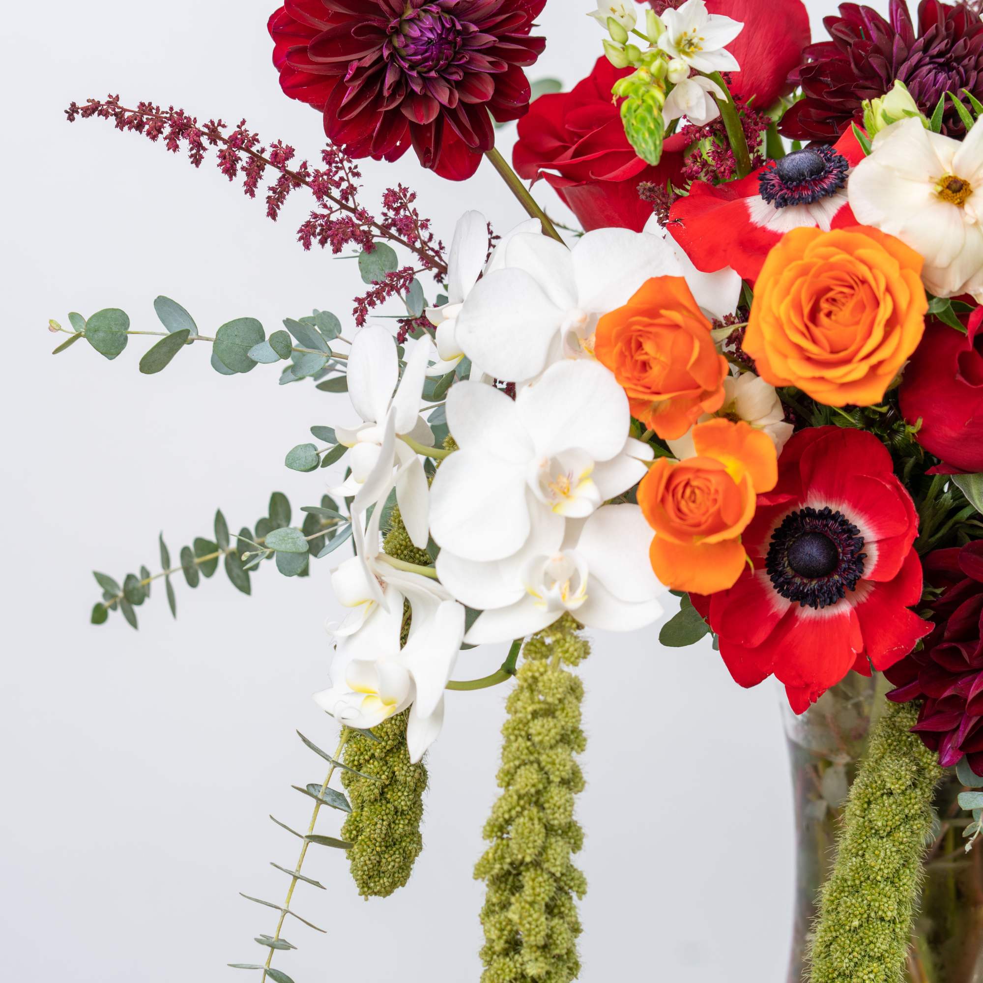 Start your summer off right with a tropical, brightly toned flower arrangement!