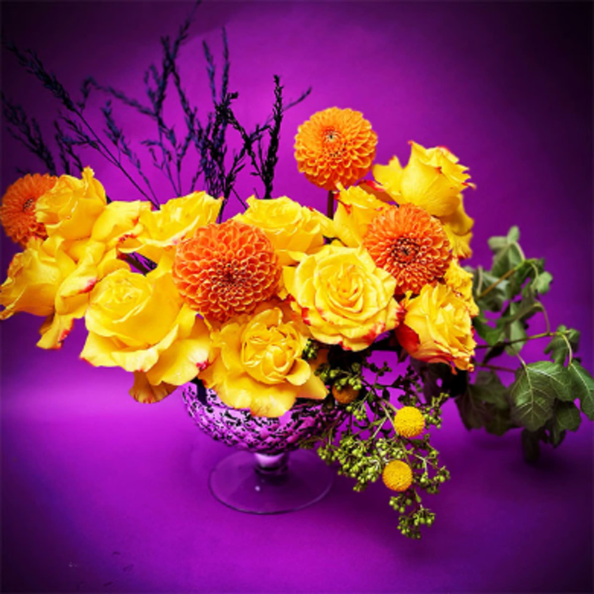 Yellow flowers bring bright smile, fun memories of warm spring, summer, and