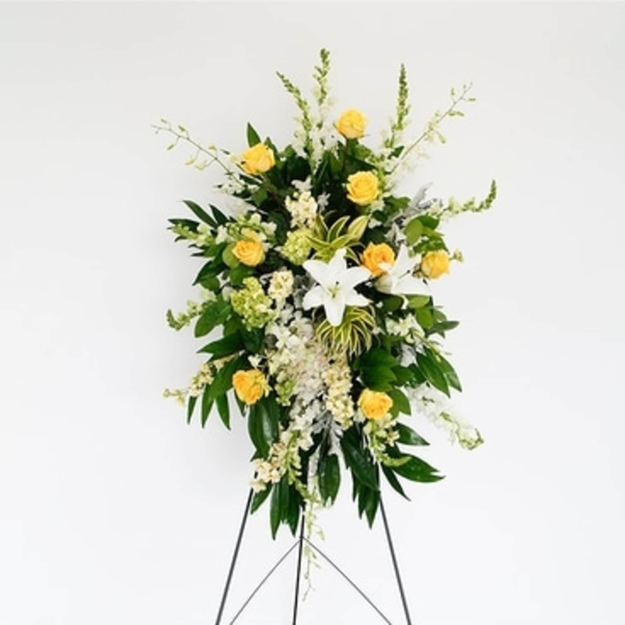 This incredible spray from the Many Blessings Collection are gorgeous with fragrant