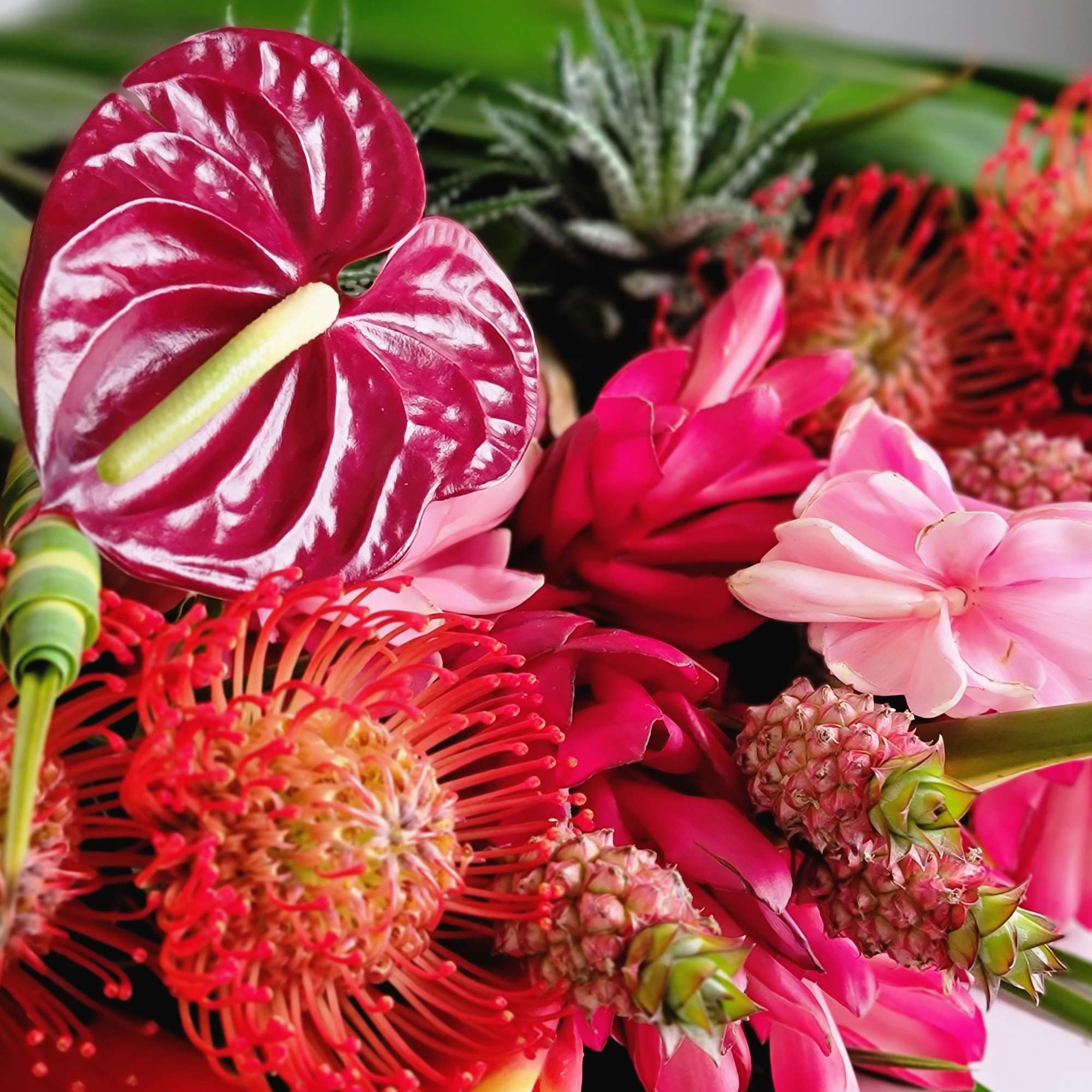 If you were planning to buy a bouquet of exotic flowers, a