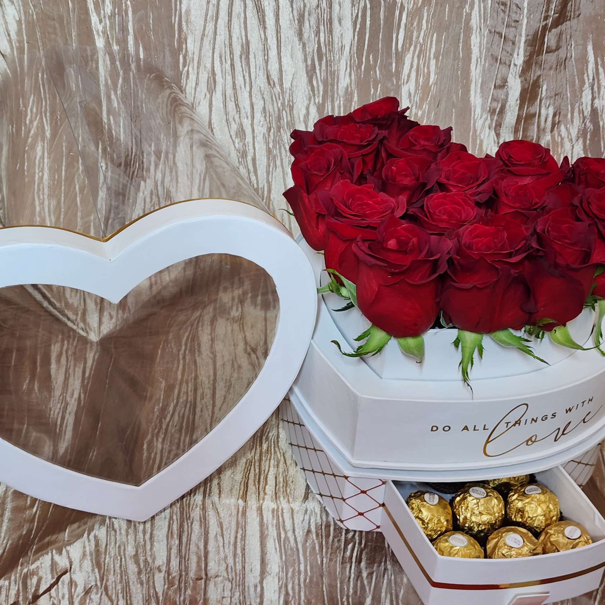 Elegant spining heart with candy. Great for Valentine’s day. Elegant spining heart with candy. Great for Valentine’s day.