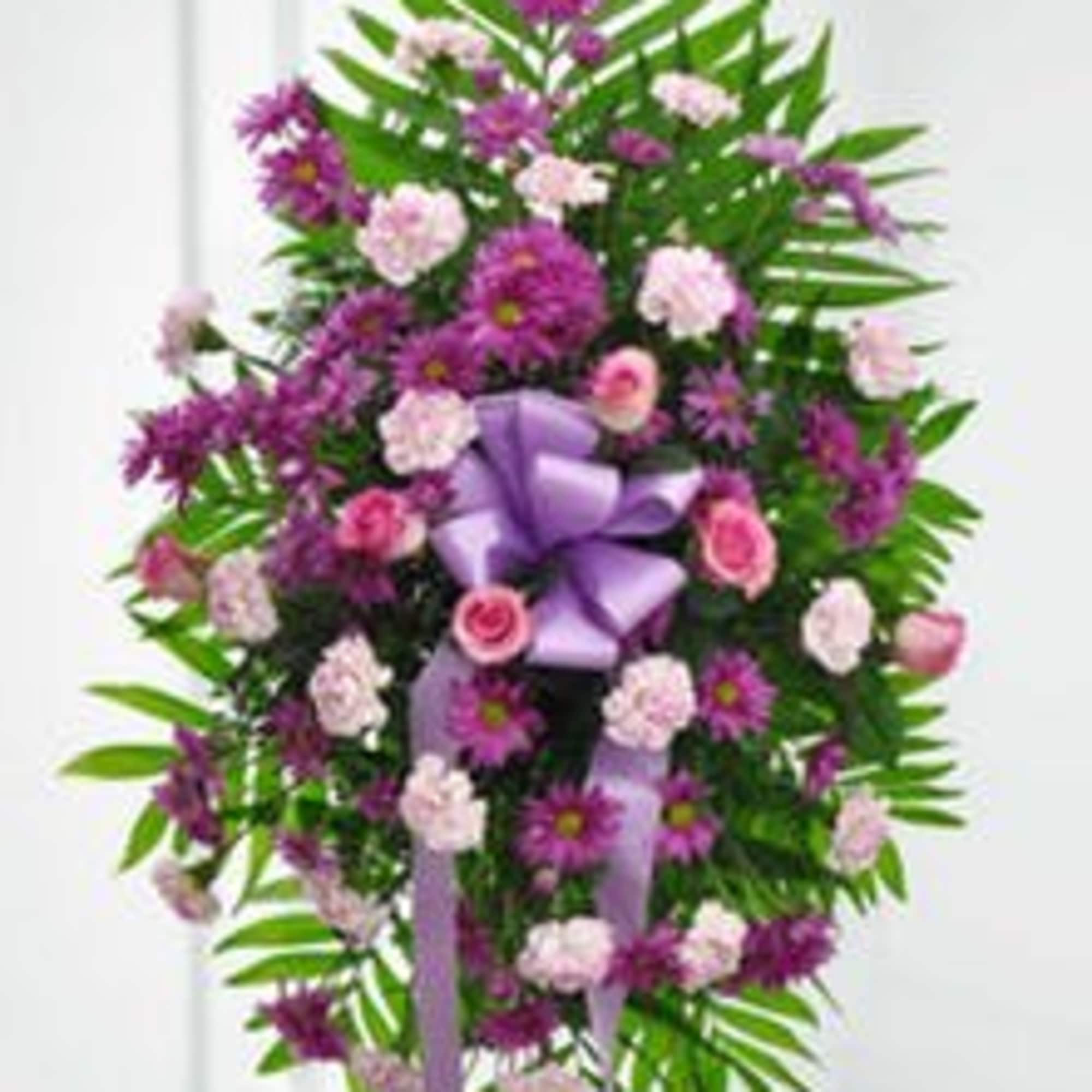 Purple Aad Pink Flowers